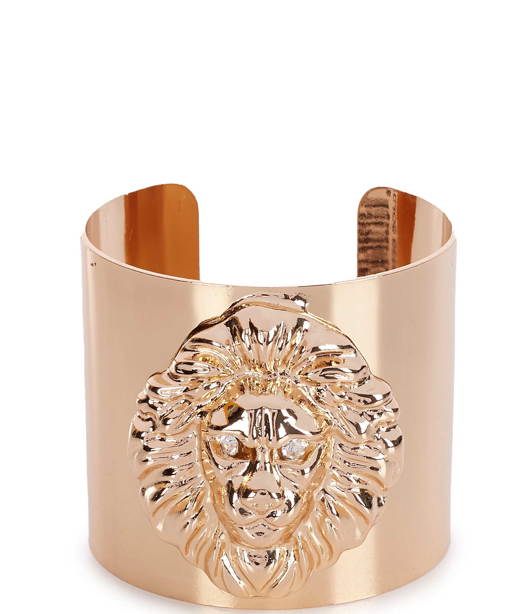 Natasha Accessories Lionhead Cuff Bracelet | Dillard's
