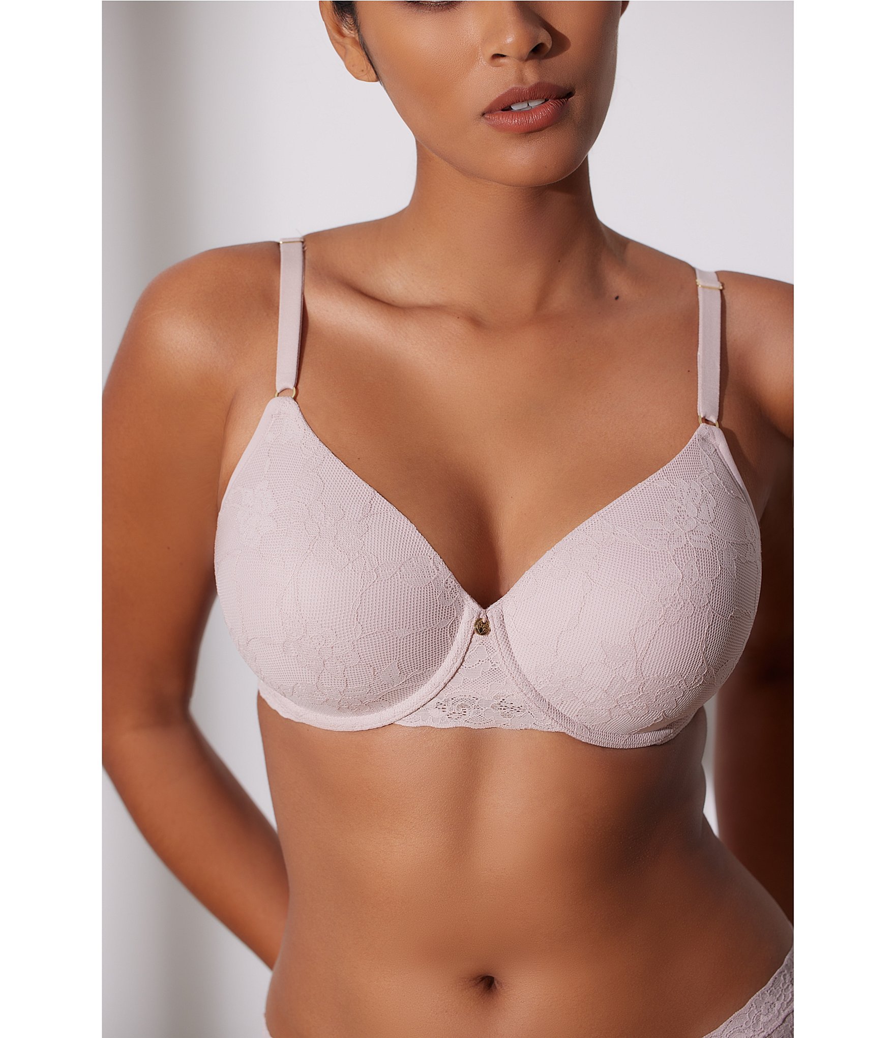 Natori Bliss Allure Lace Contour Underwire T-shirt Bra