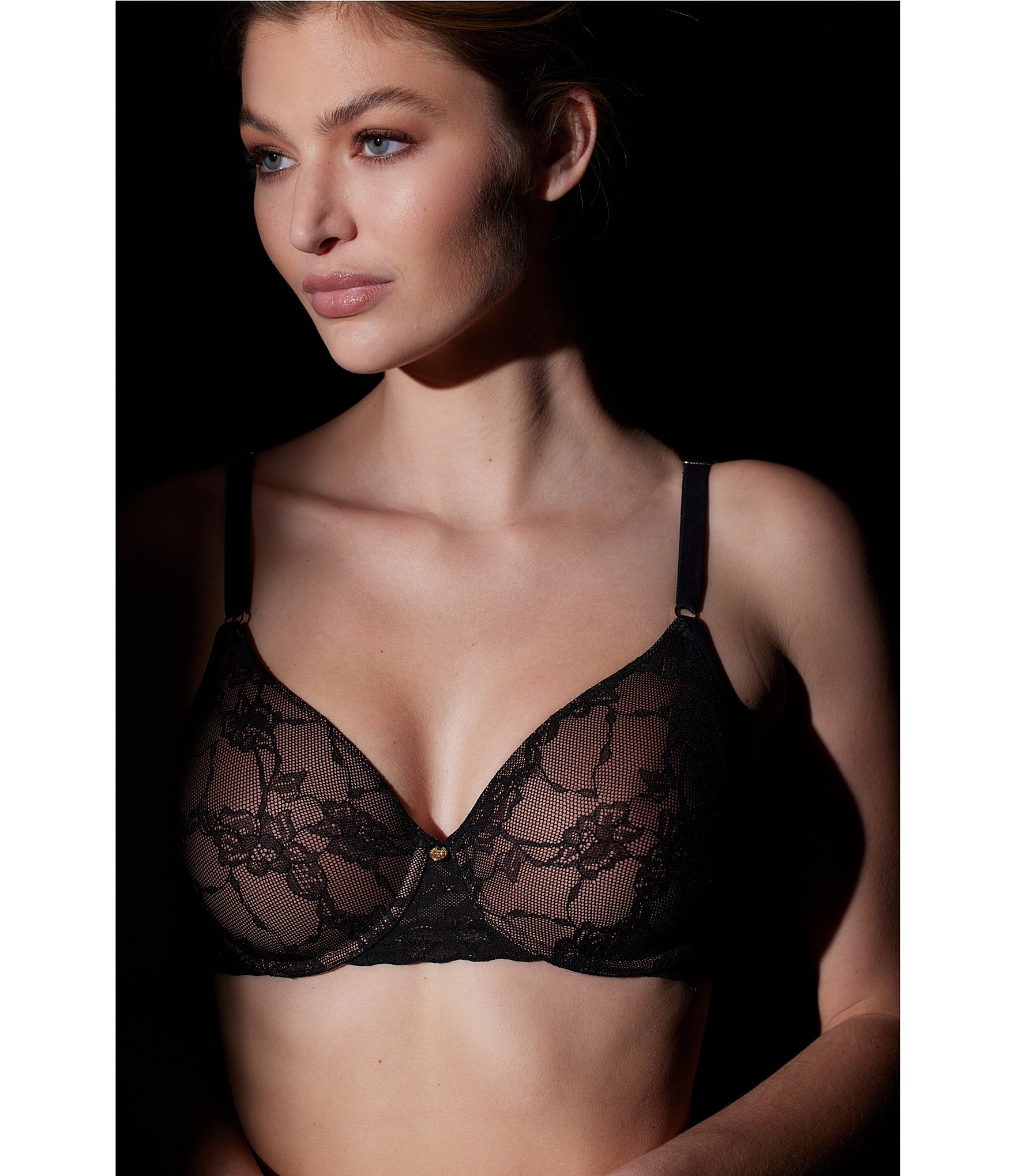 Natori Bliss Allure Lace Contour Underwire T-shirt Bra