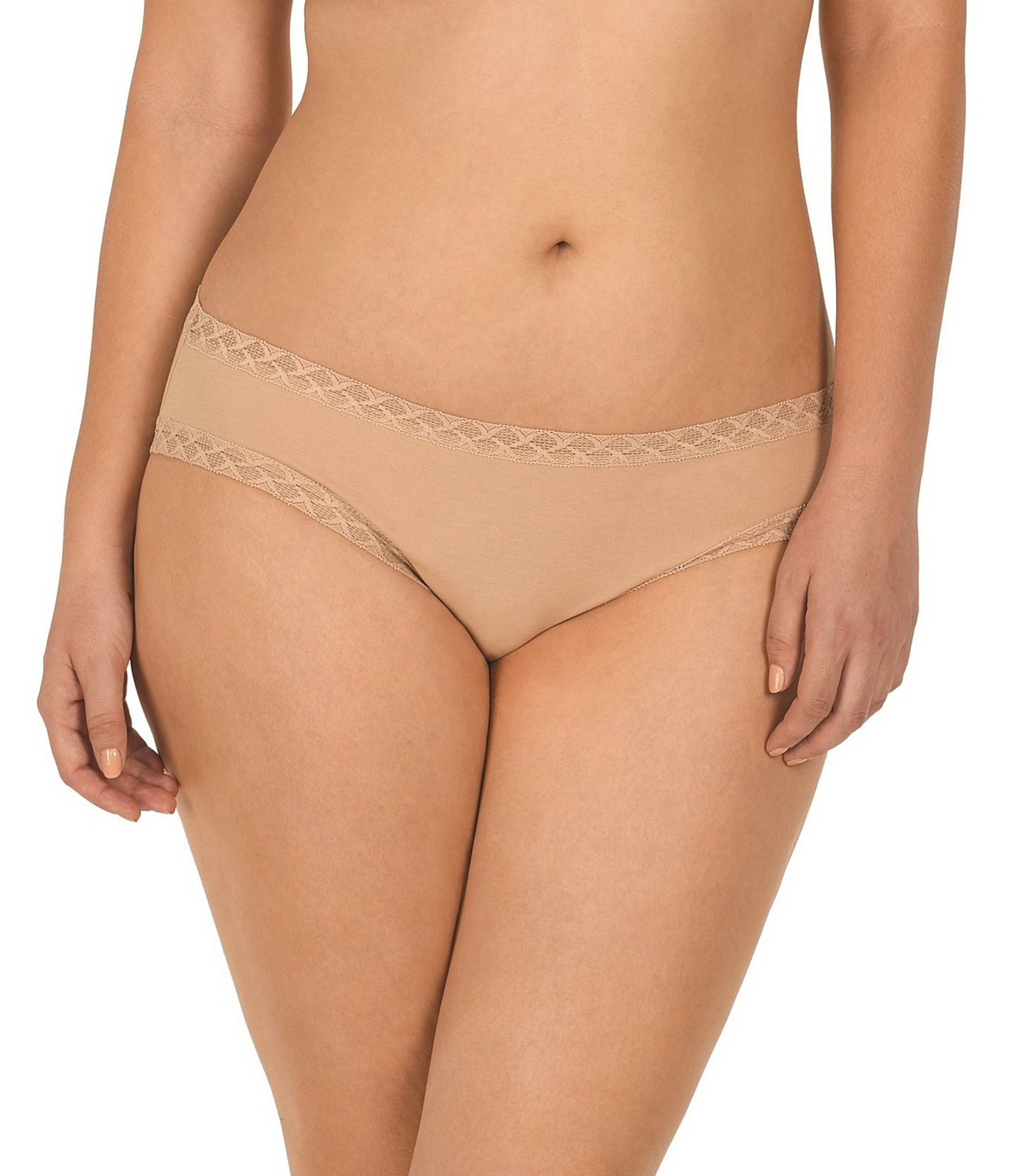 Natori Bliss Girl Lace Trim Brief Panty -Pack