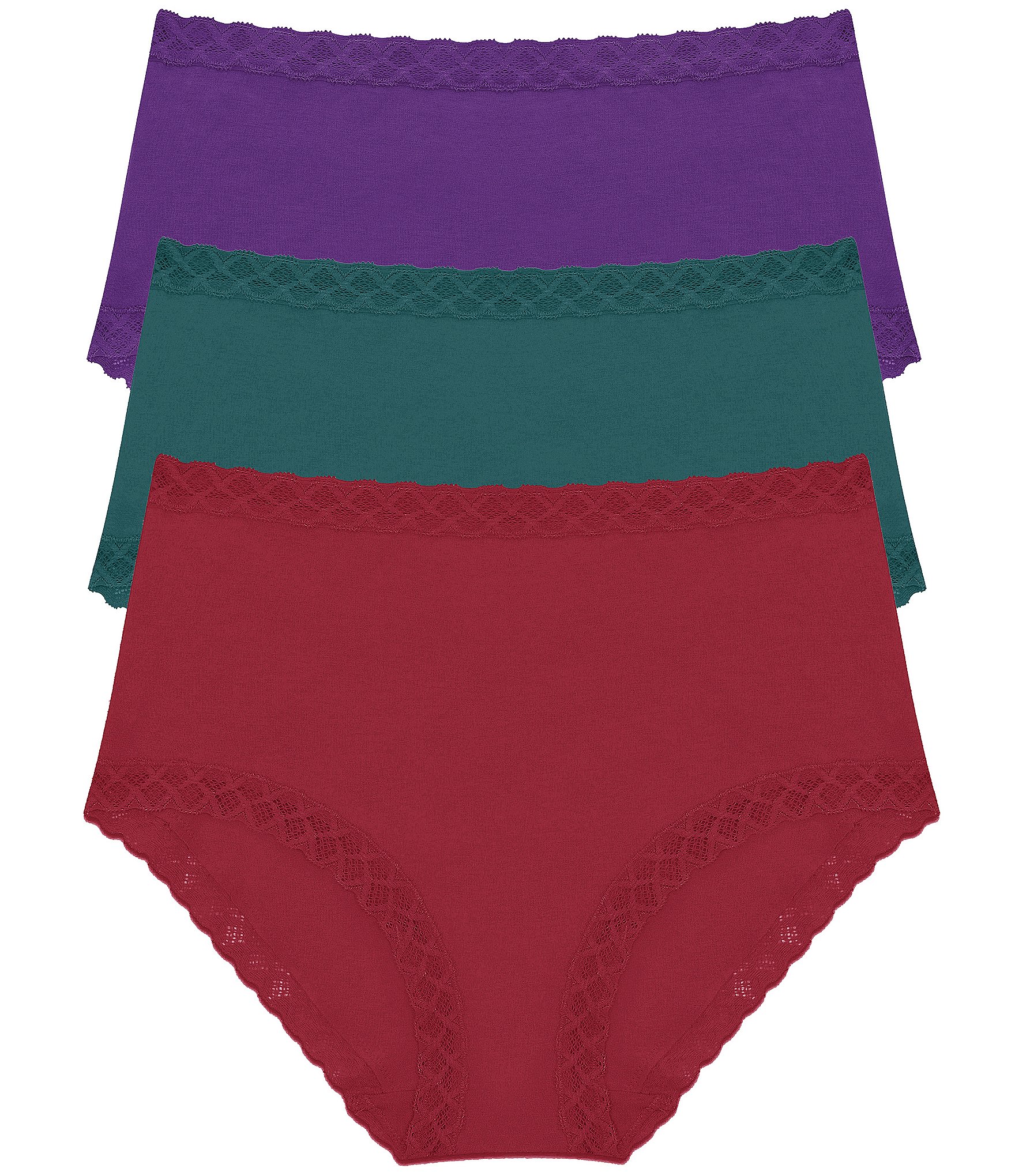 Natori Bliss Pima Cotton Brief Panty 3-Pack