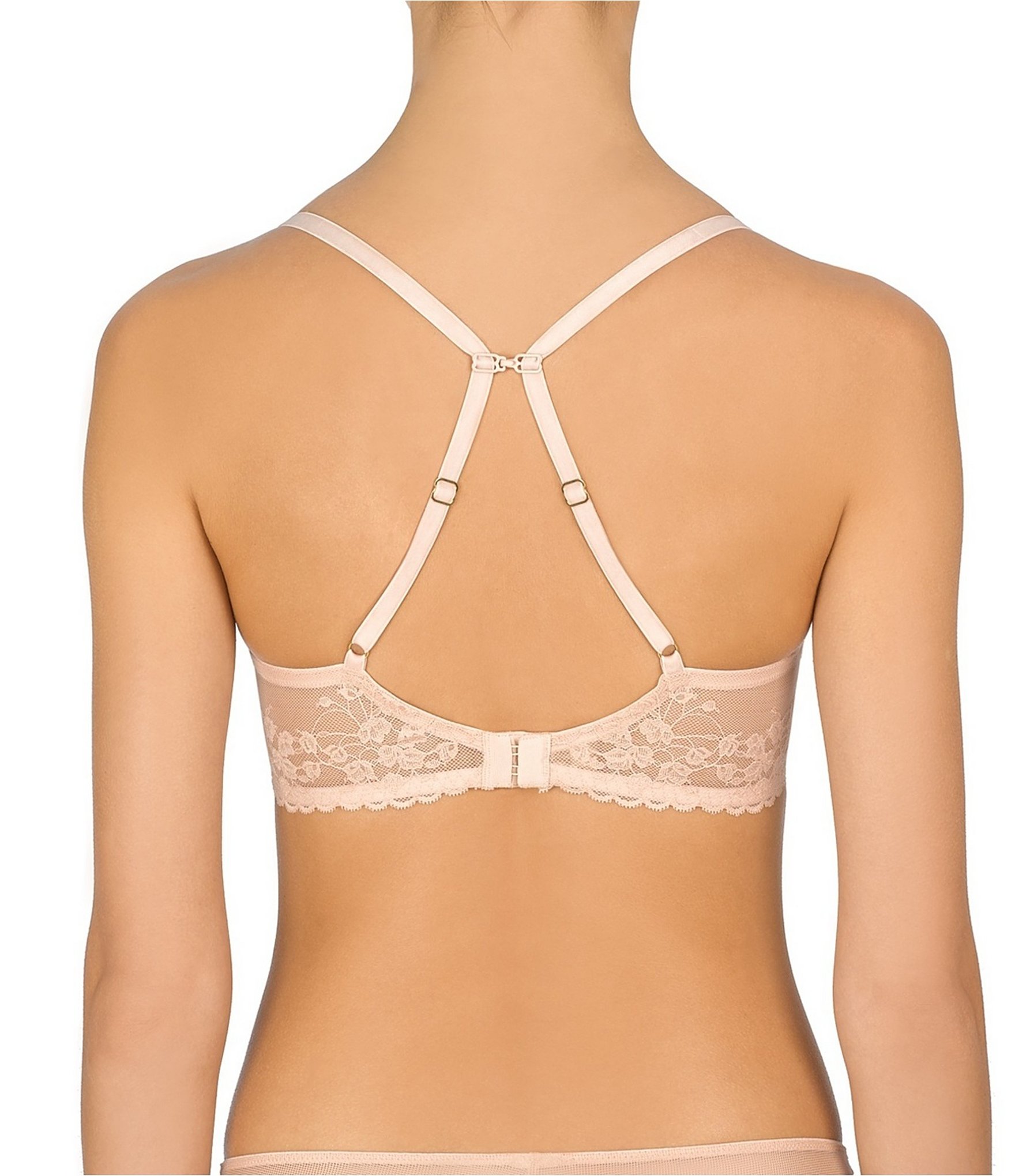 Natori Cherry Blossom Convertible Contour Underwire Bra