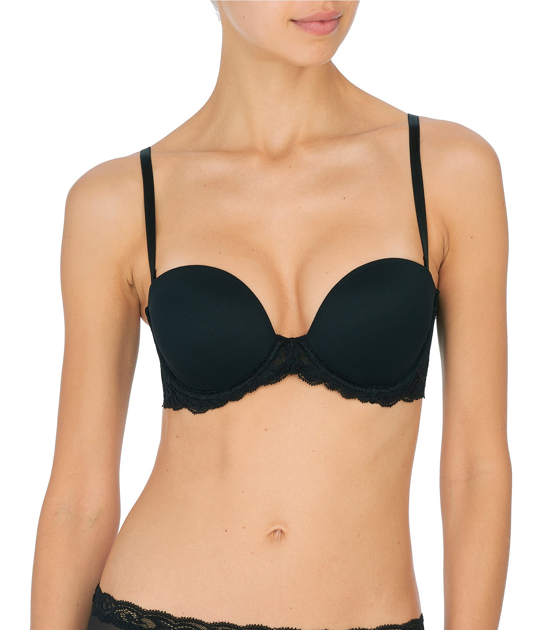 Natori Feather Plunge Strapless Bra