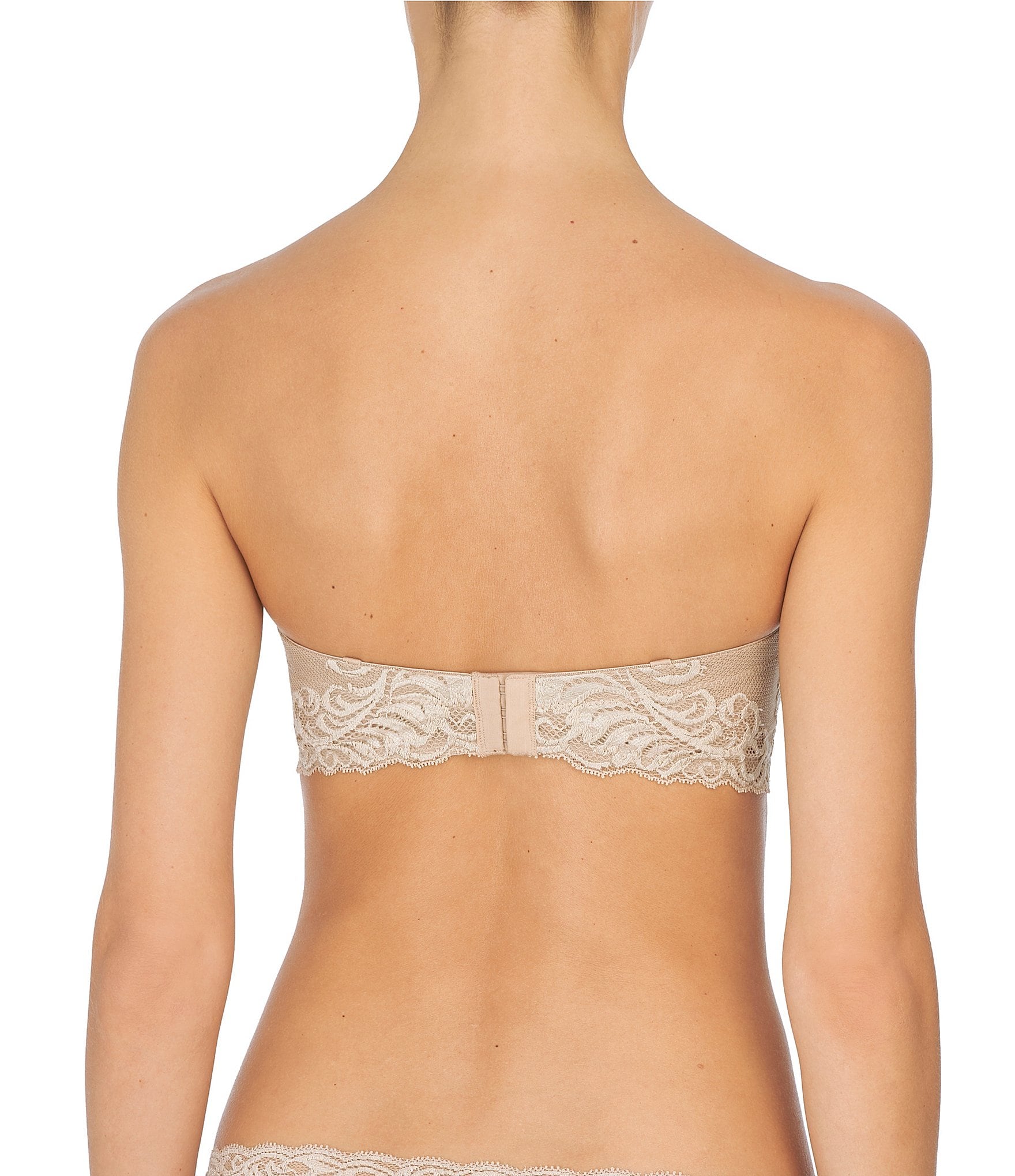 Natori Feather Plunge Strapless Bra