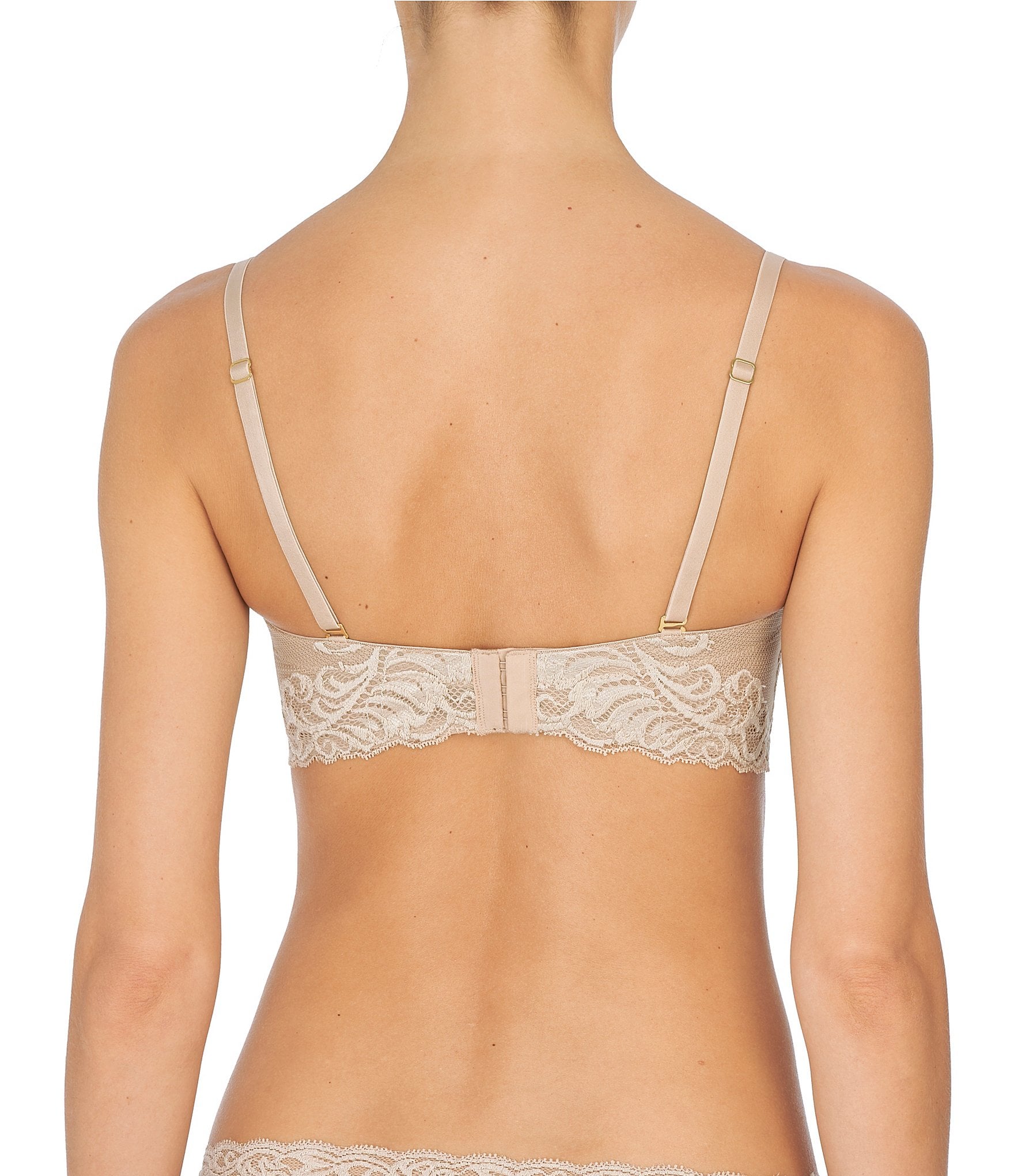 Natori Feather Plunge Strapless Bra