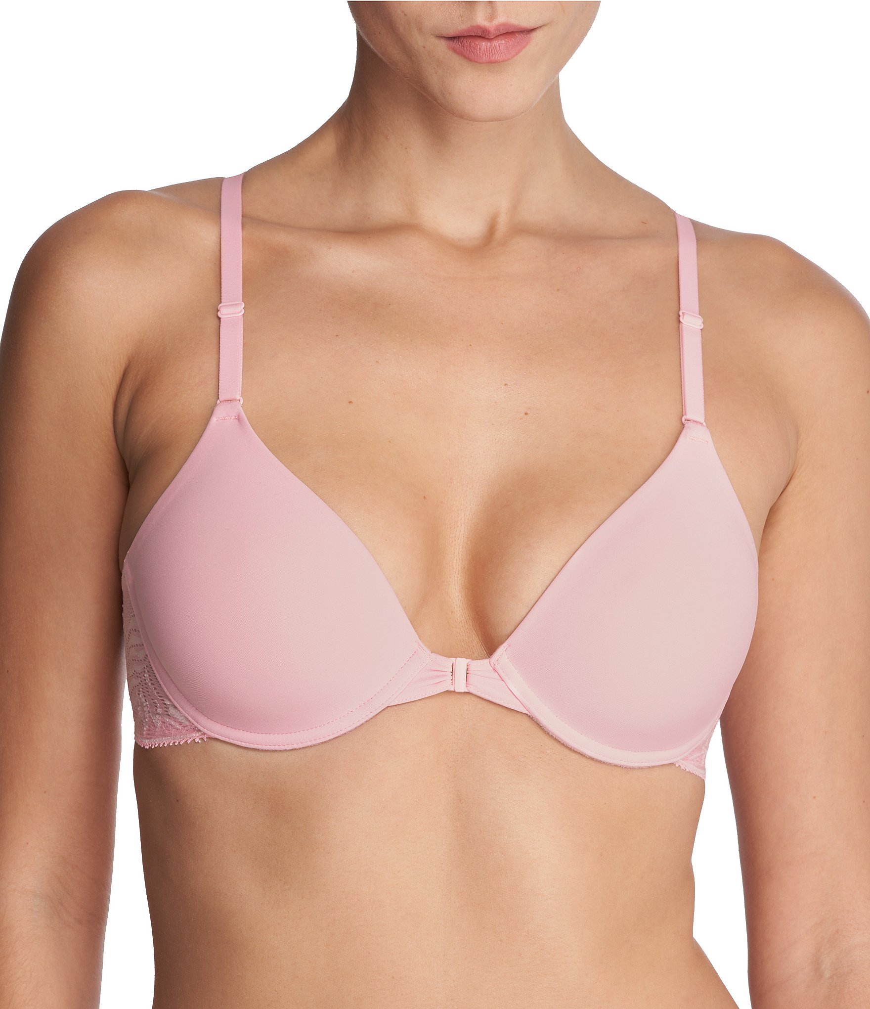 Natori Lush Front Closure Contour Racerback T-Shirt Bra