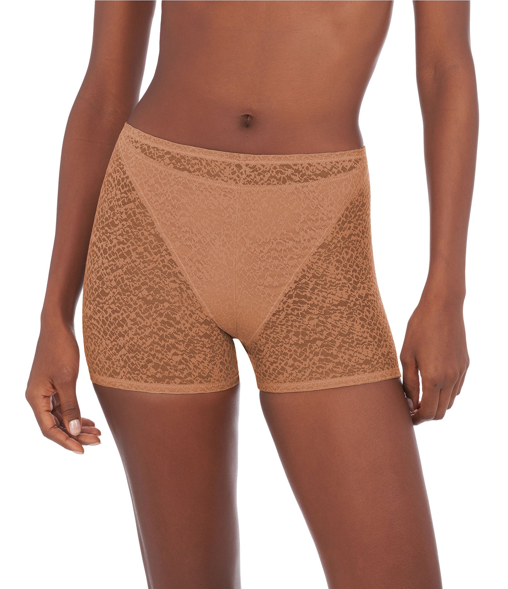 Natori Pretty Smooth: Smoothing Lace Boyshort