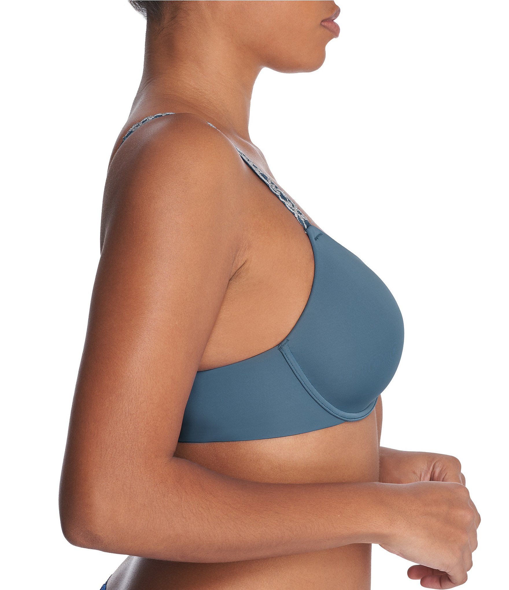 Natori Pure Luxe Seamless Full-Busted Underwire U-Back Contour T-Shirt Bra