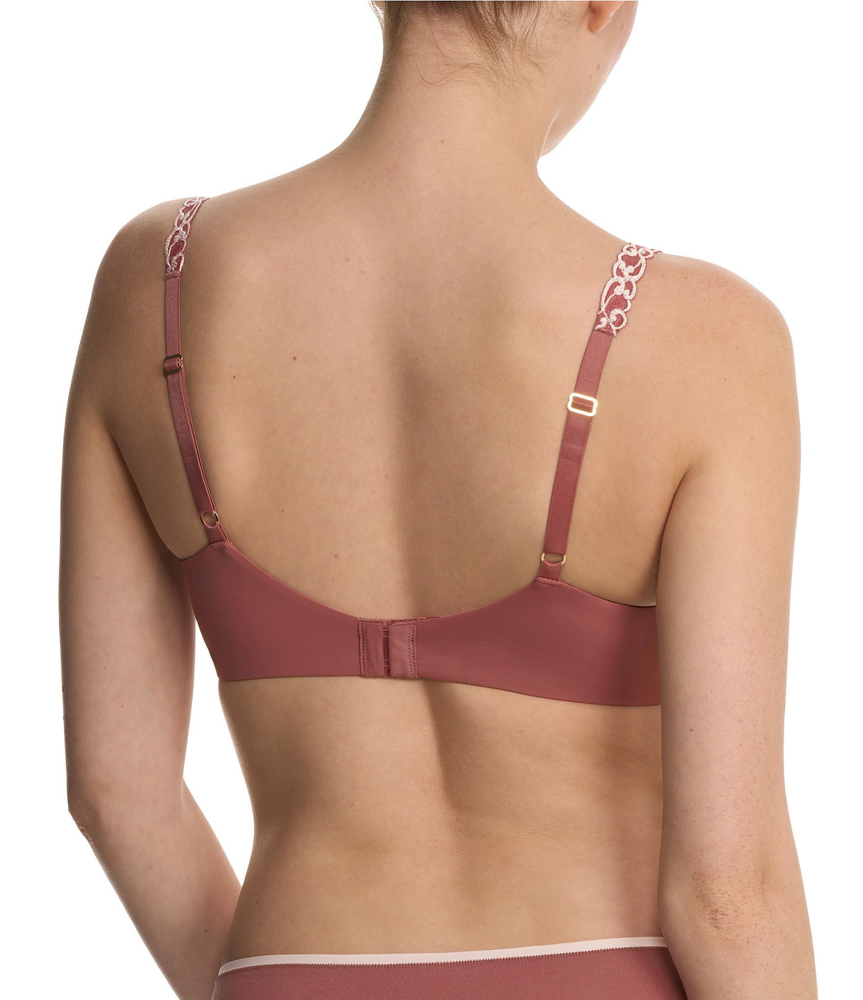 Natori Pure Luxe Seamless Full-Busted Underwire U-Back Contour T-Shirt Bra