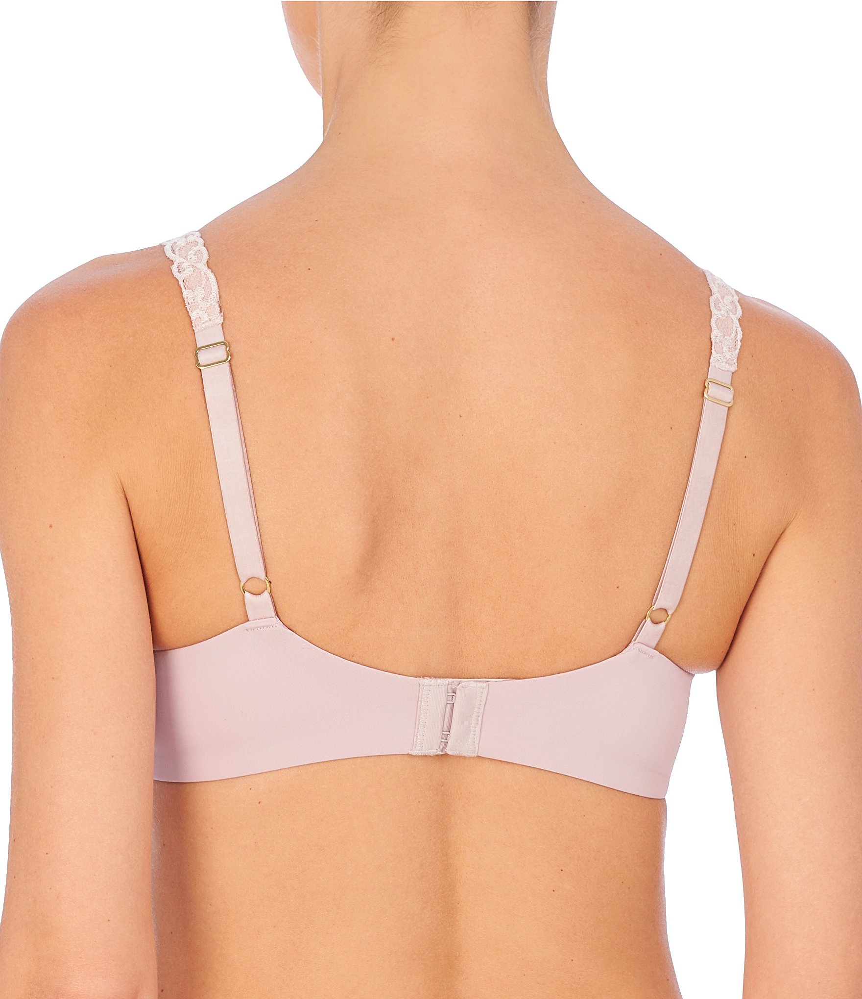 Natori Pure Luxe Seamless Full-Busted Underwire U-Back Contour T-Shirt Bra