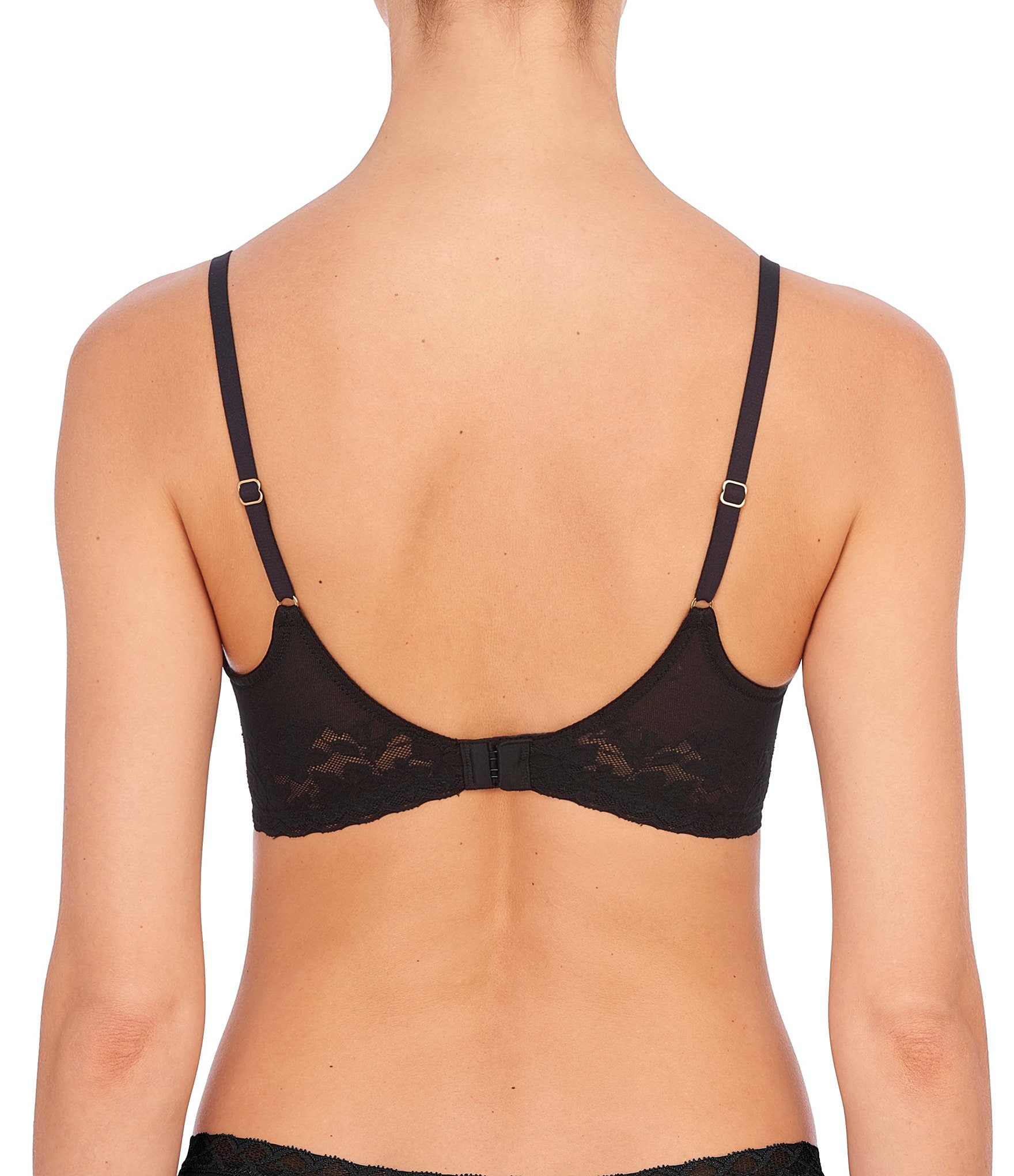 Natori Sheer Glamour Push-Up Underwire Bra