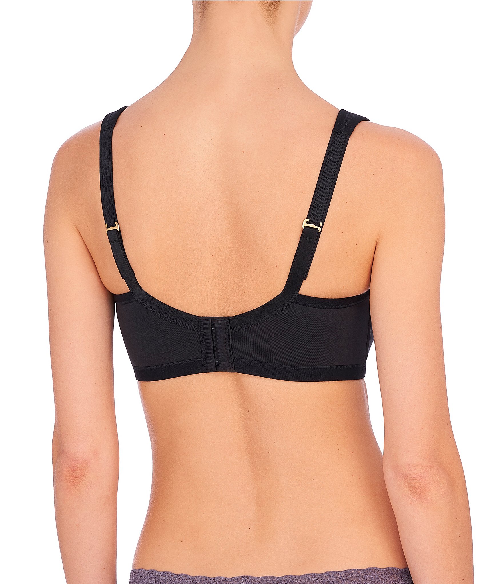 Natori Yogi Seamless Convertible U-Back to Racerback Full-Busted Contour Underwire Sports Bra