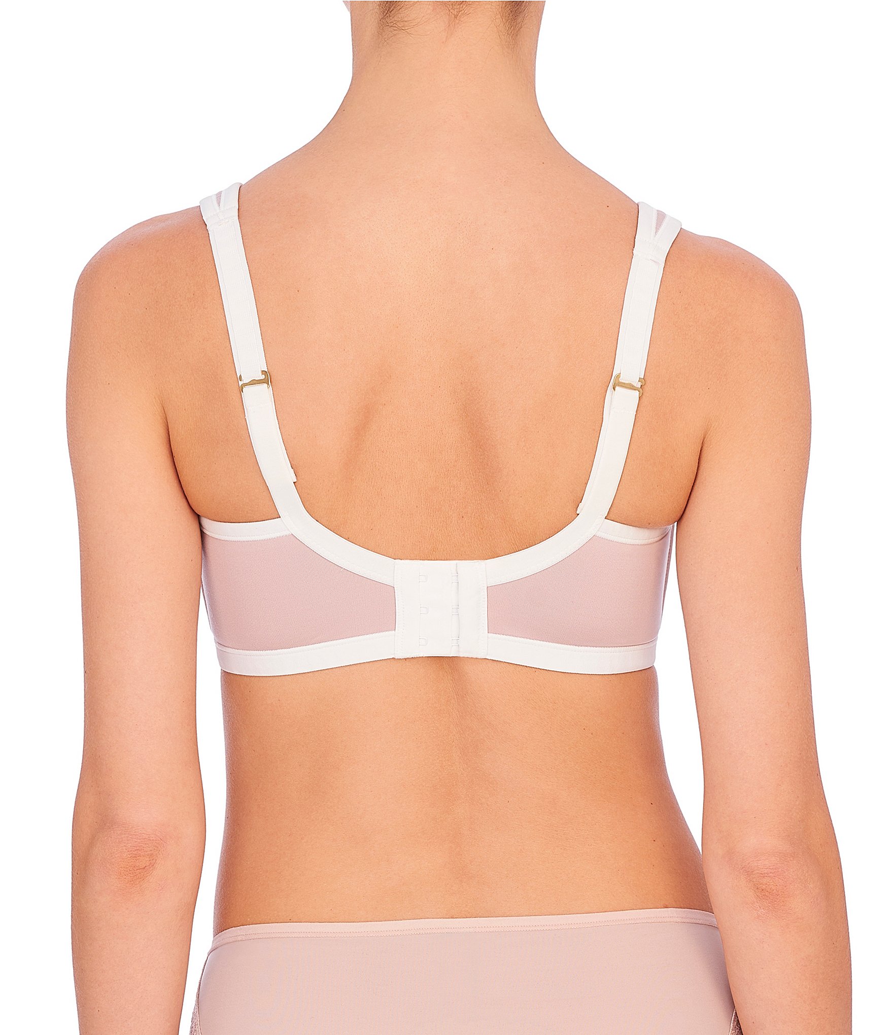 Natori Yogi Seamless Convertible U-Back to Racerback Full-Busted Contour Underwire Sports Bra