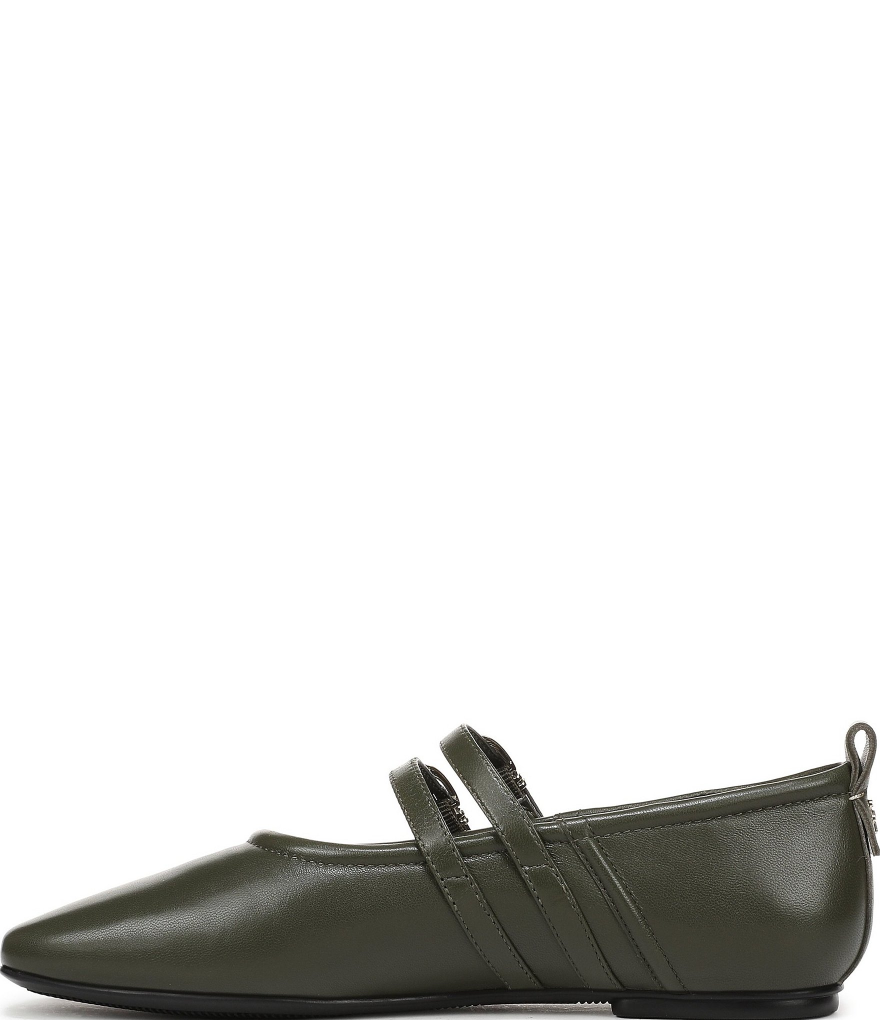 Naturalizer 27 EDIT Dawn Leather Square Toe Mary Jane Flats