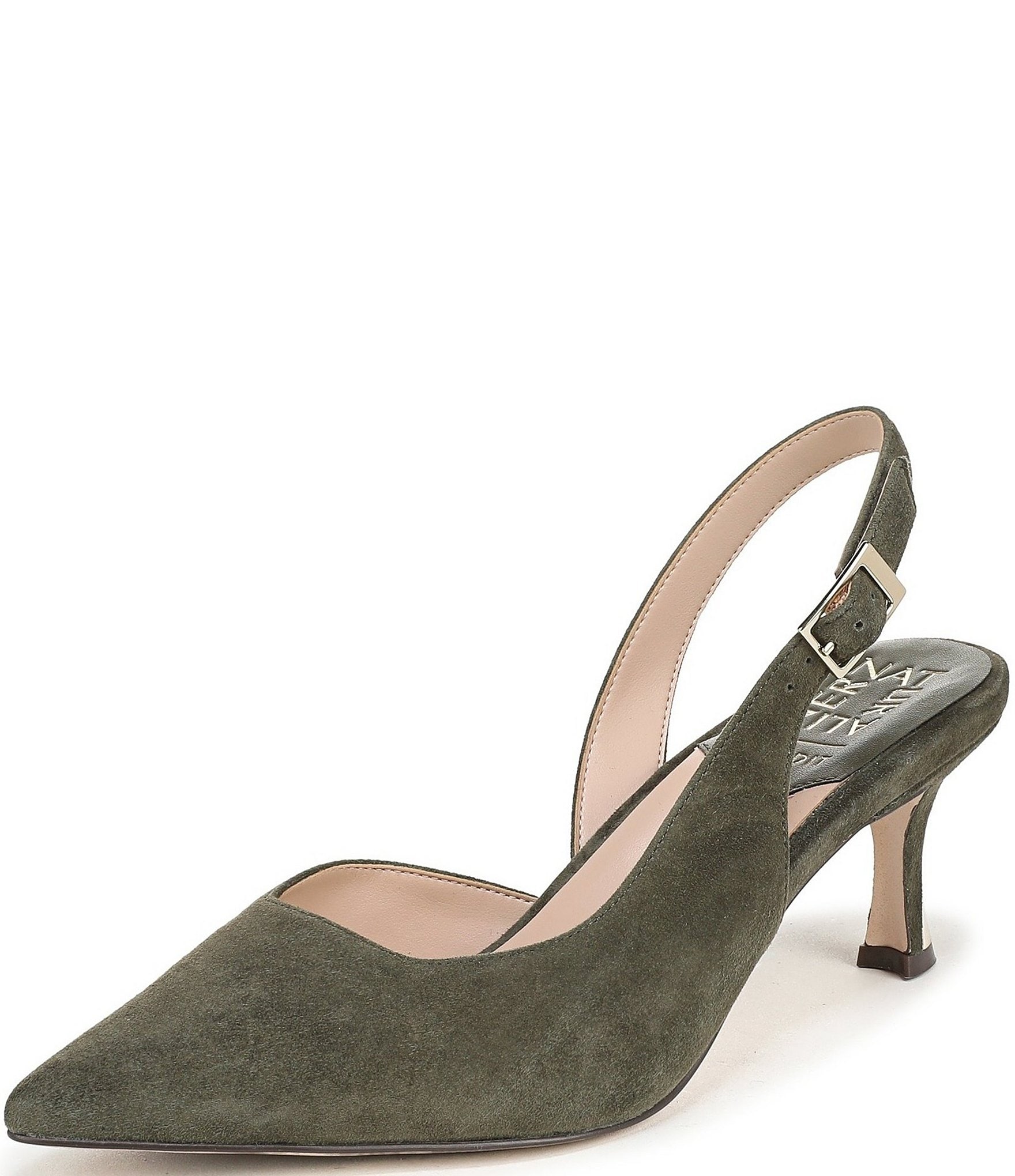 Naturalizer 27 EDIT Felicia Suede Slingback Dress Heels