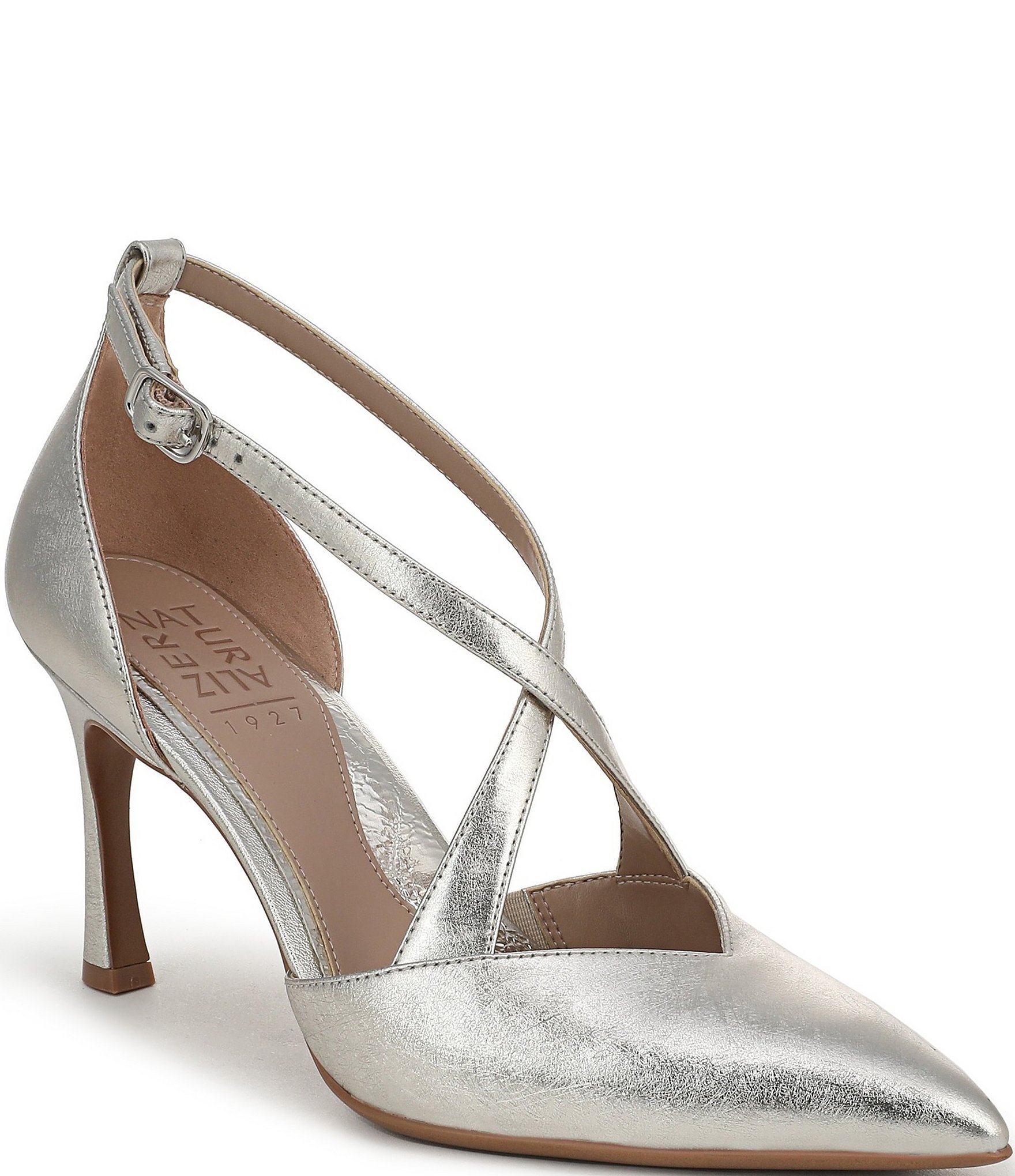 Naturalizer Angelina Leather Pointed Toe Dress Pumps