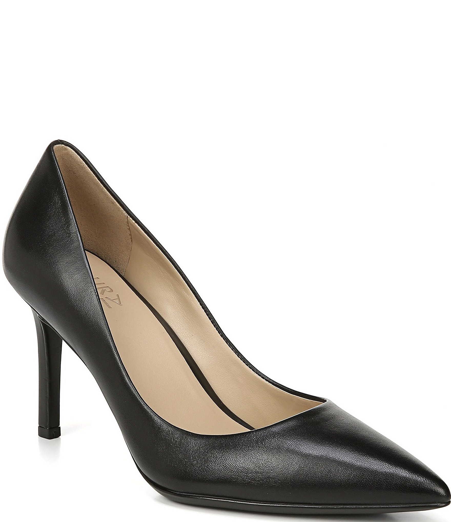 Naturalizer Anna Leather Pointed Toe Pumps | Dillard's