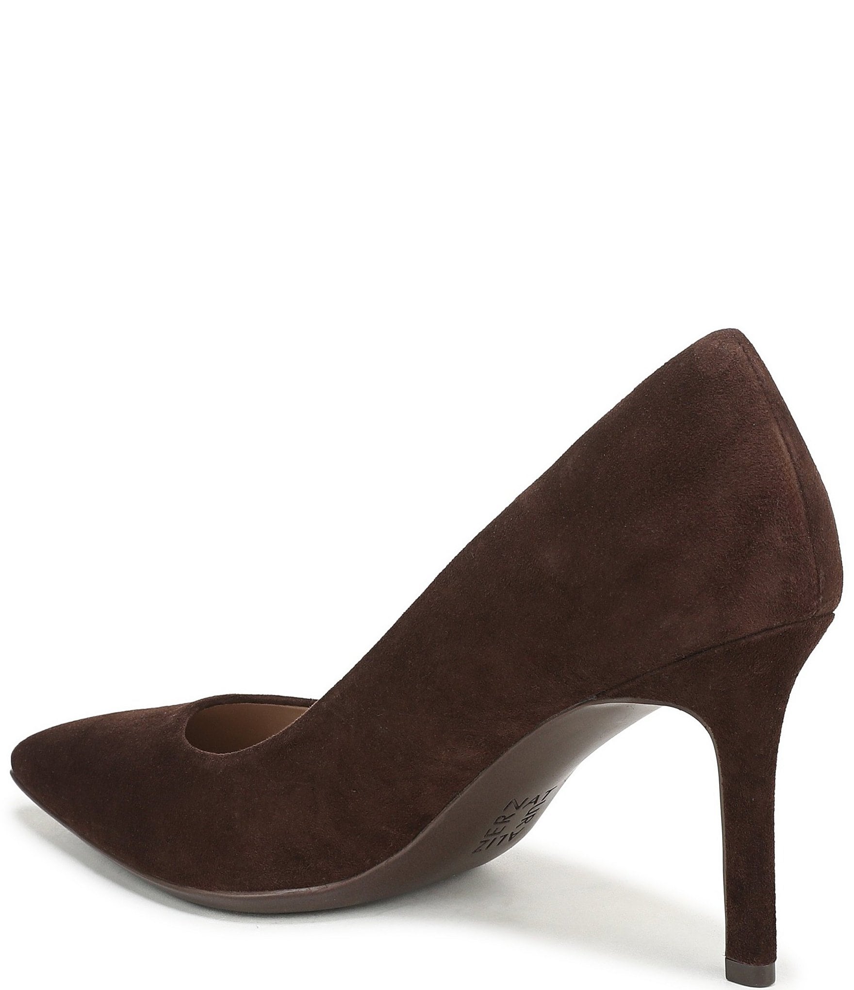 Naturalizer Anna Suede Pointed Toe Pumps