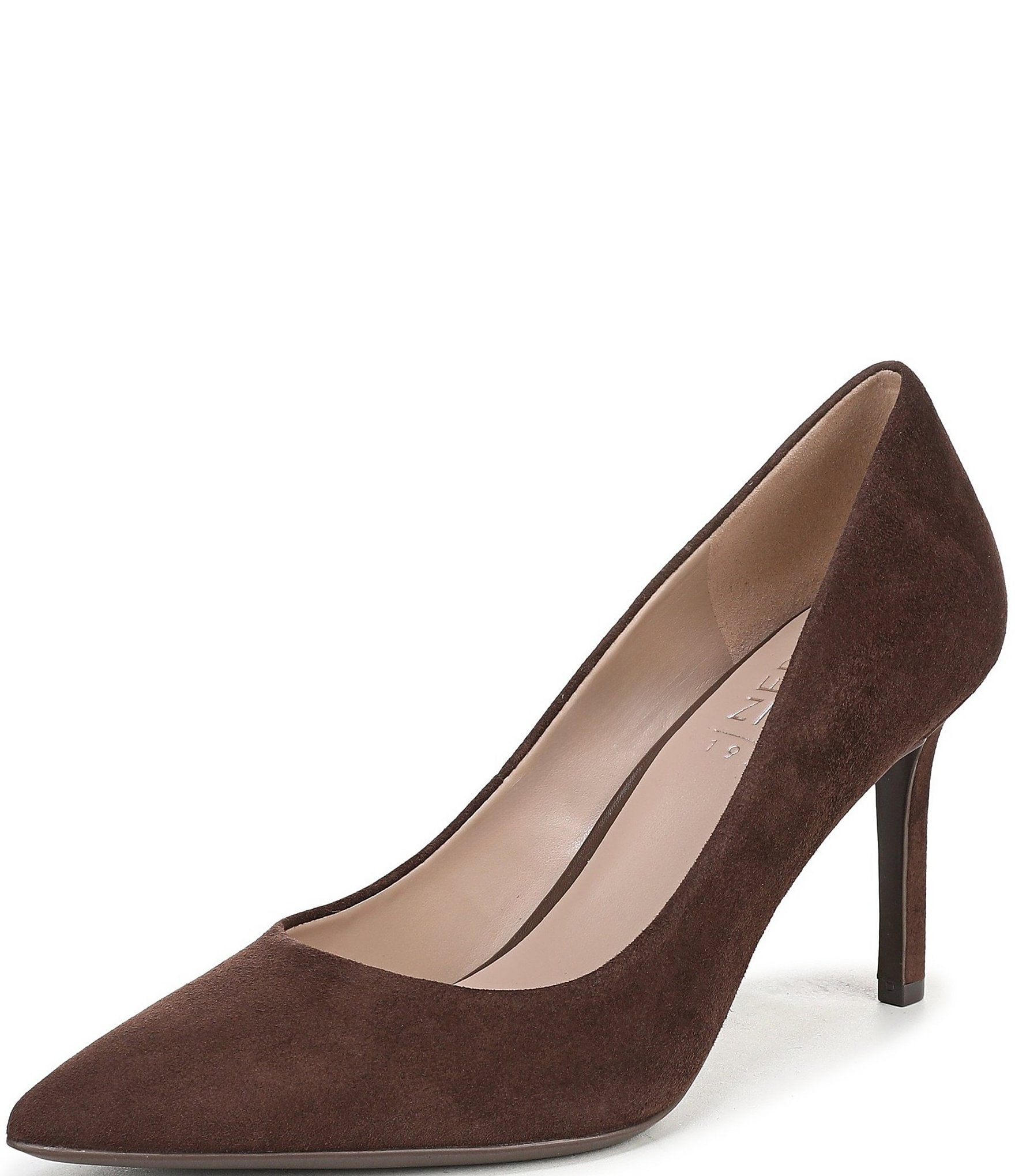 Naturalizer Anna Suede Pointed Toe Pumps