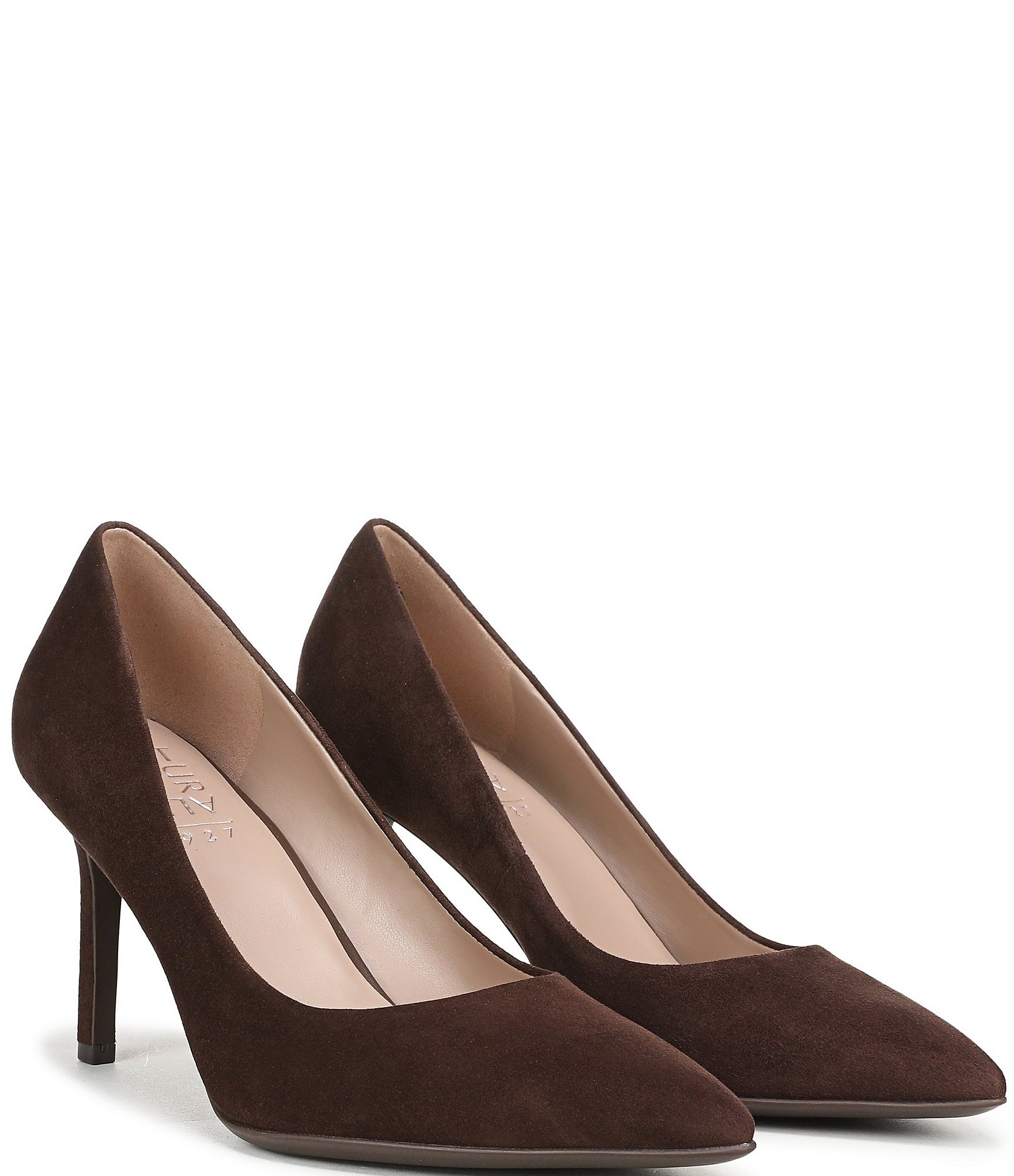 Naturalizer Anna Suede Pointed Toe Pumps