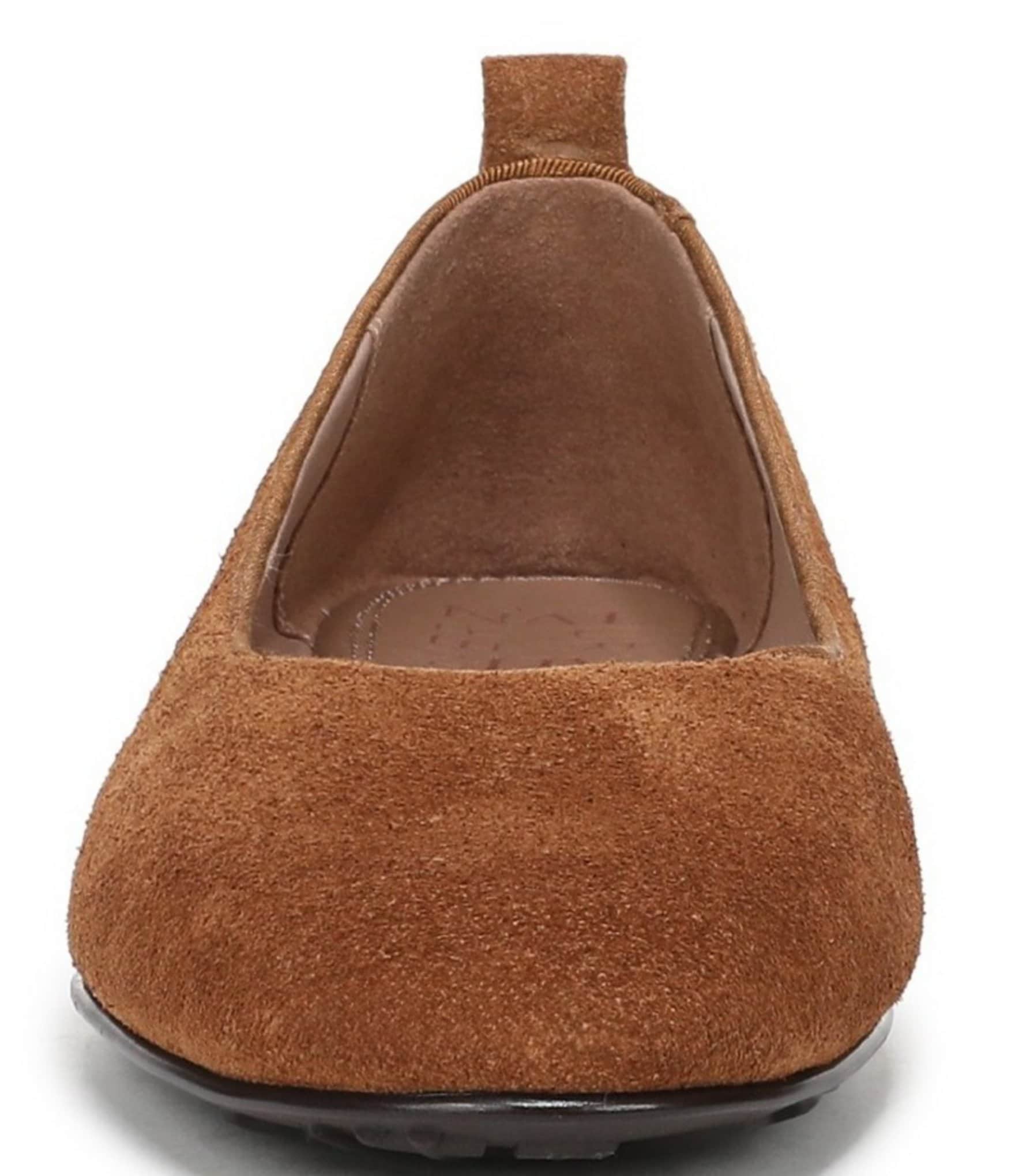 Naturalizer Ava Suede Round Toe Ballet Flats