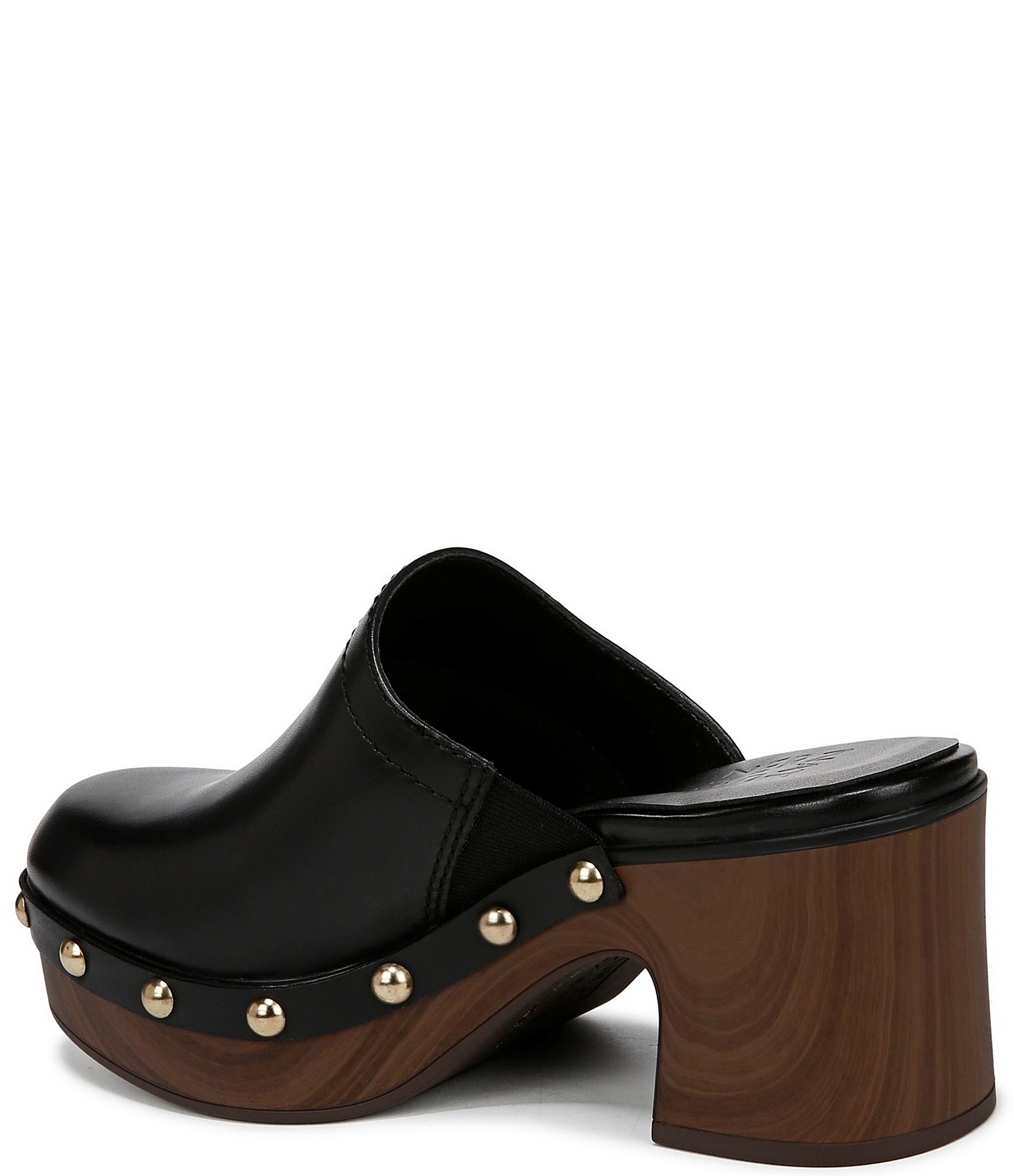 Naturalizer Bailey Leather Studded Clogs