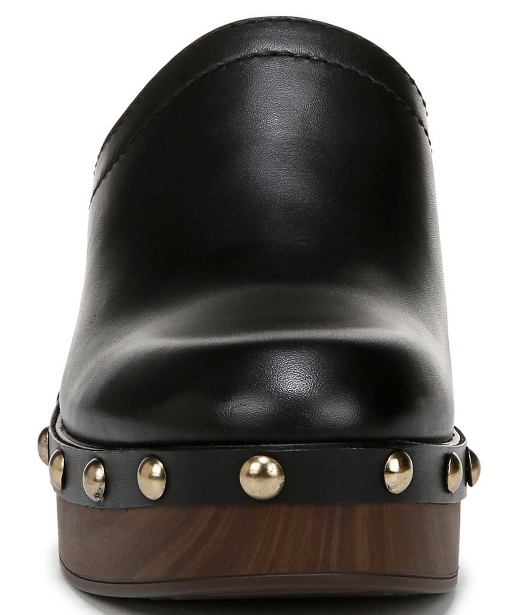 Naturalizer Bailey Leather Studded Clogs