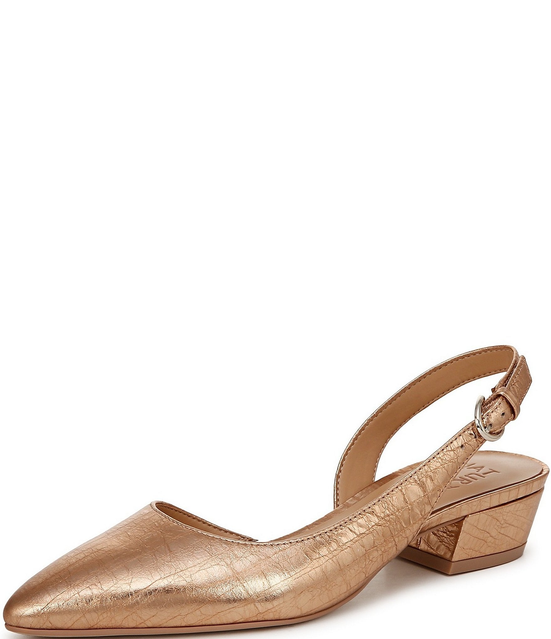 Naturalizer Banks Metallic Novelty Slingback Dress Pumps