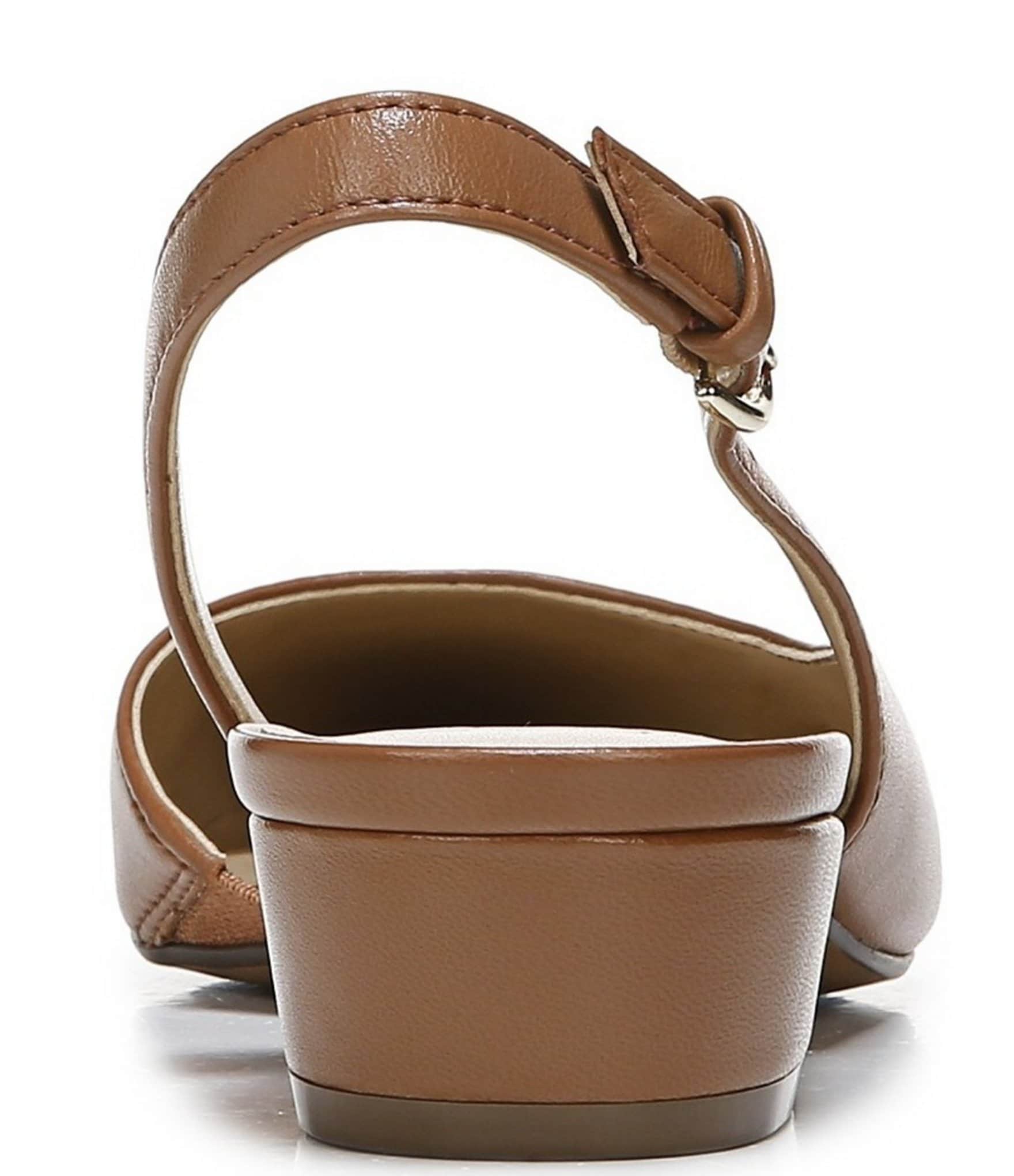 Naturalizer Banks Leather Slingback D'Orsay Dress Pumps