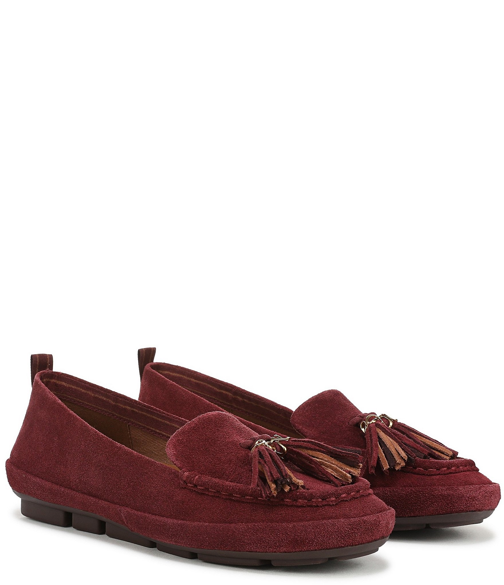 Naturalizer Betsy Suede Tassel Moccasin Loafers