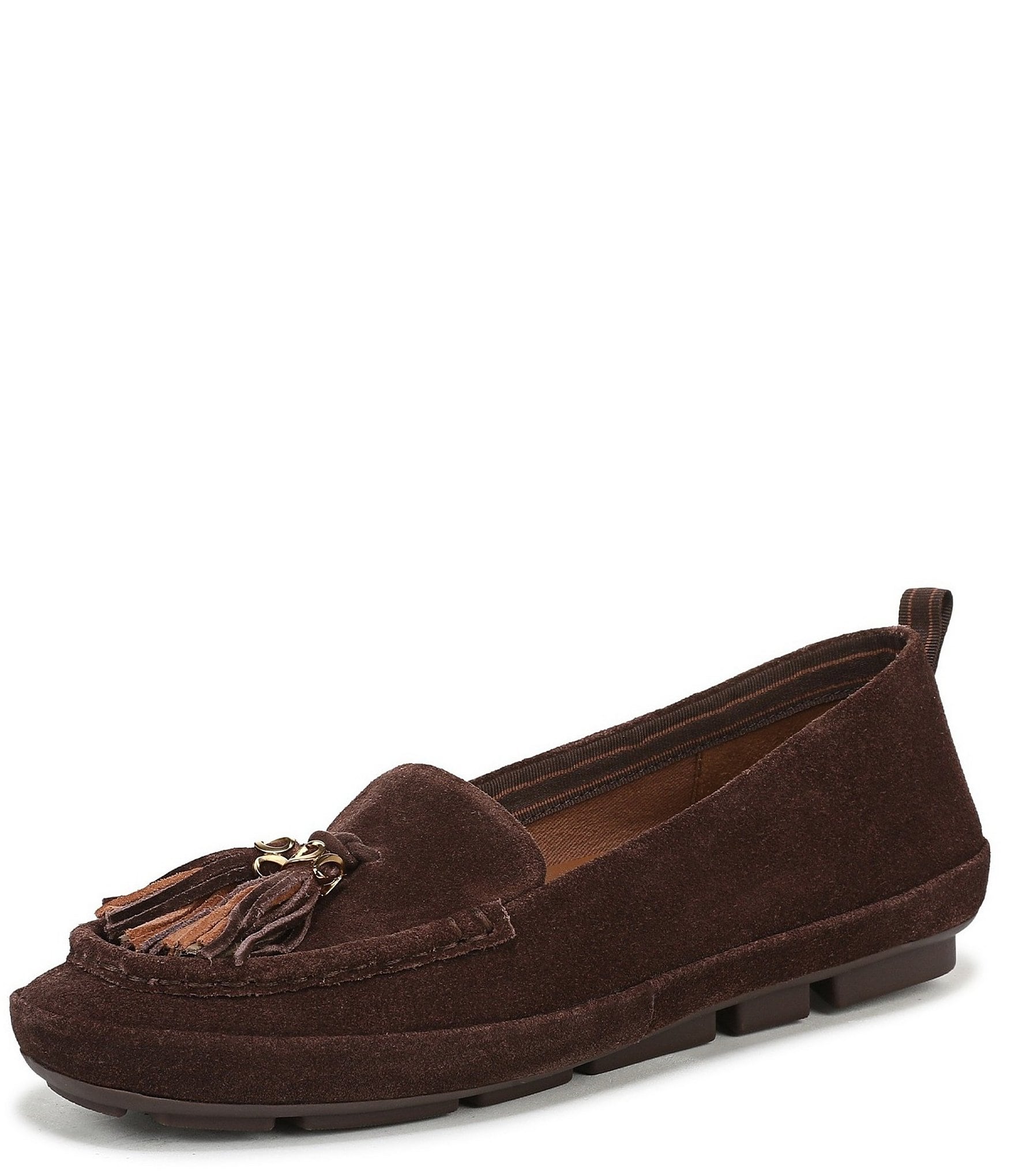 Naturalizer Betsy Suede Tassel Moccasin Loafers