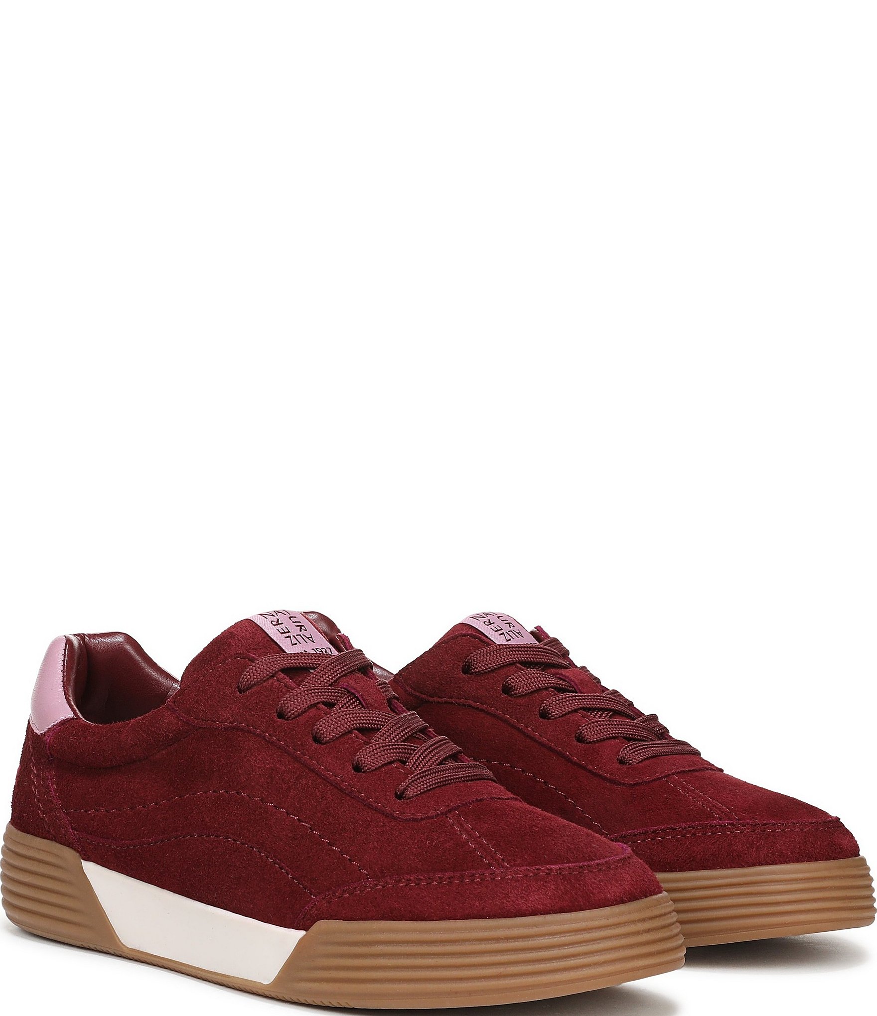 Naturalizer Cami Nubuck Gum Sole Platform Sneakers