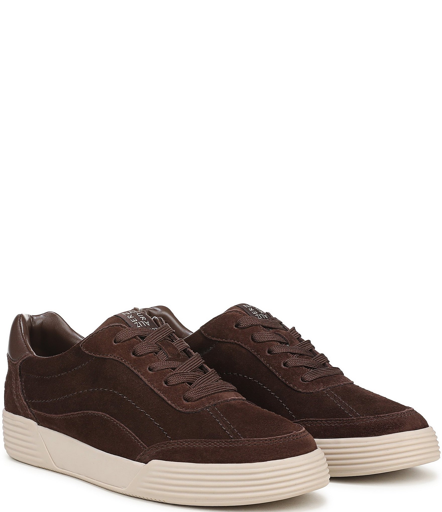 Naturalizer Cami Suede Lace Up Platform Sneakers