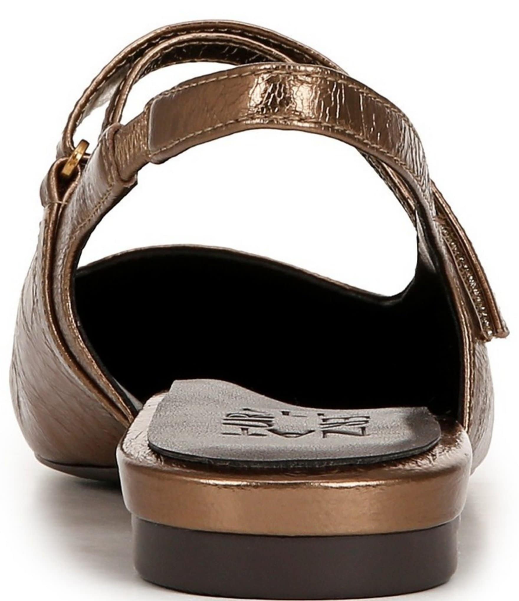 Naturalizer Connie Leather Slingback Mary Jane Square Toe Ballet Flats