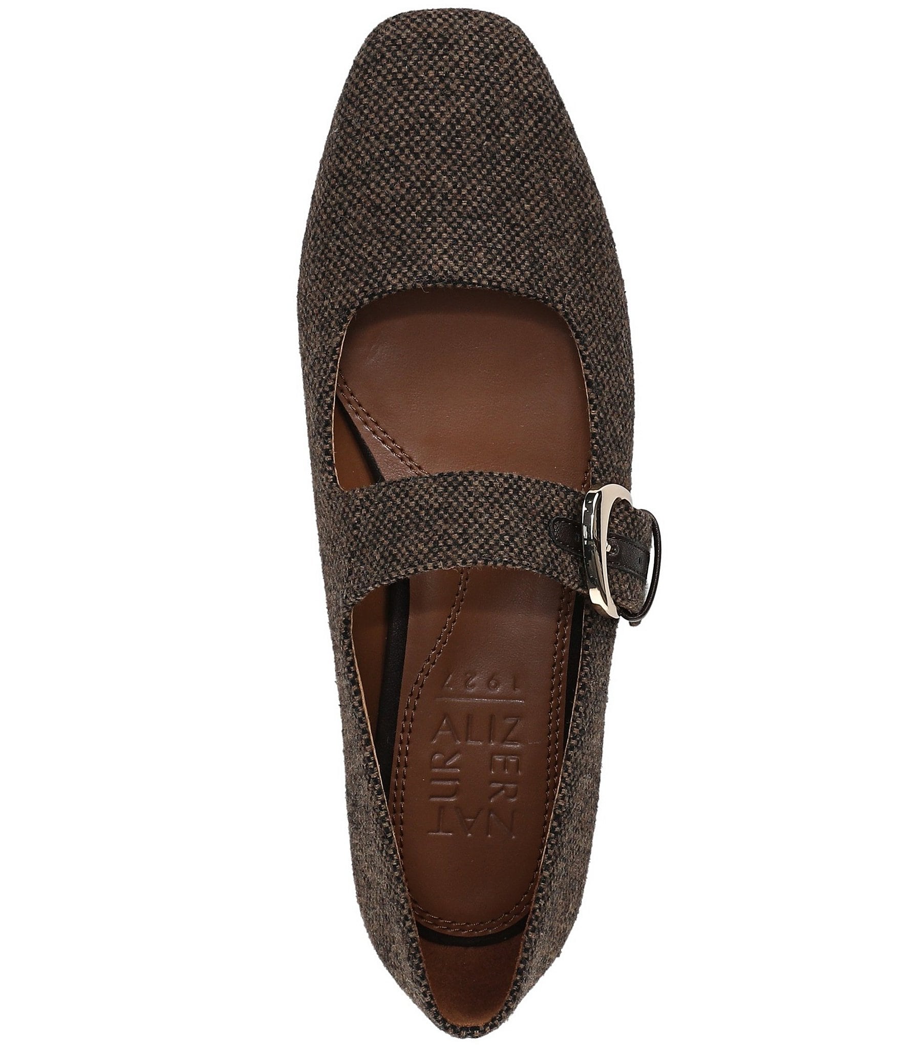 Naturalizer Cosmic Tweed Mary Jane Flats
