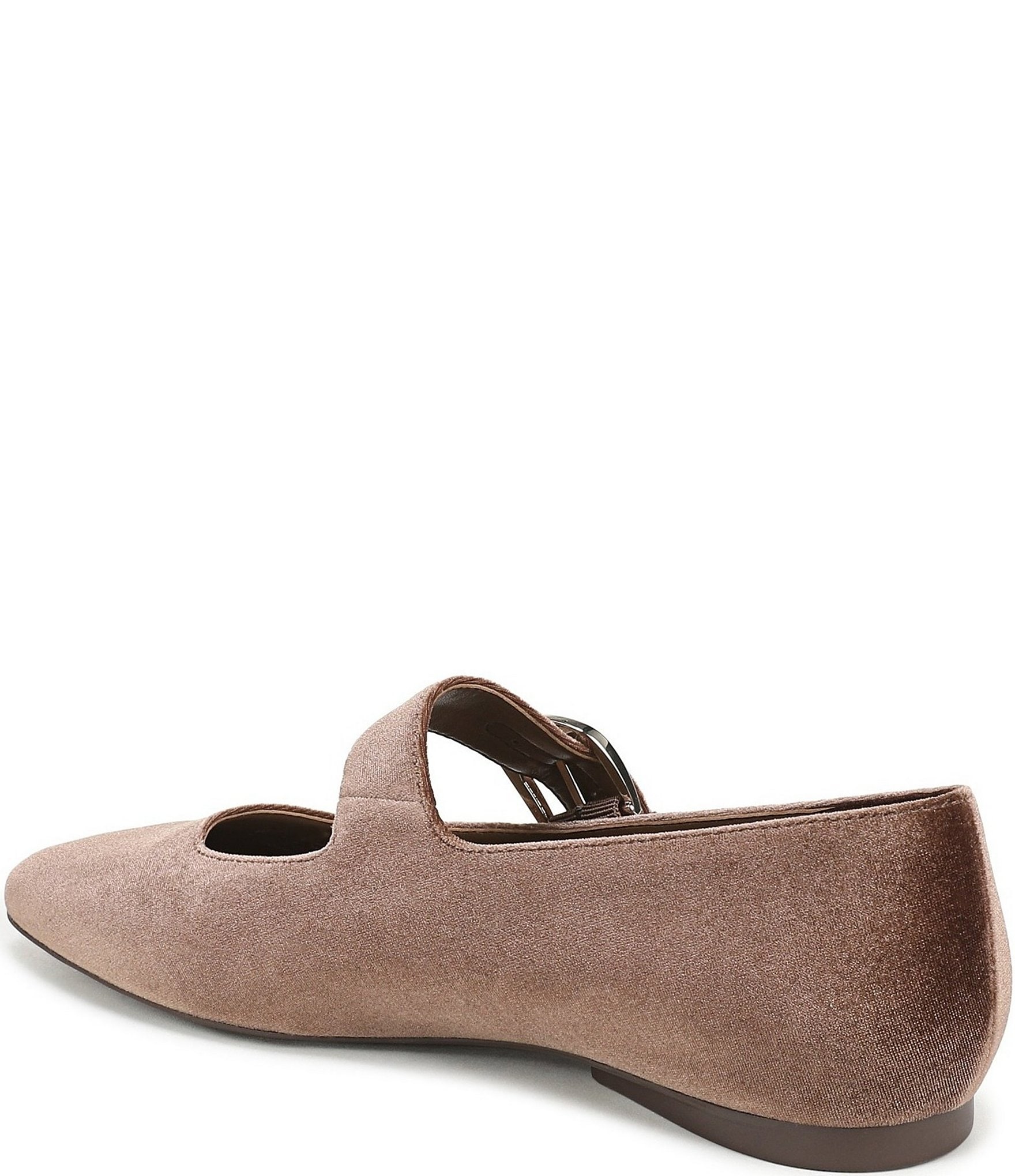 Naturalizer Cosmic Velvet Mary Jane Flats