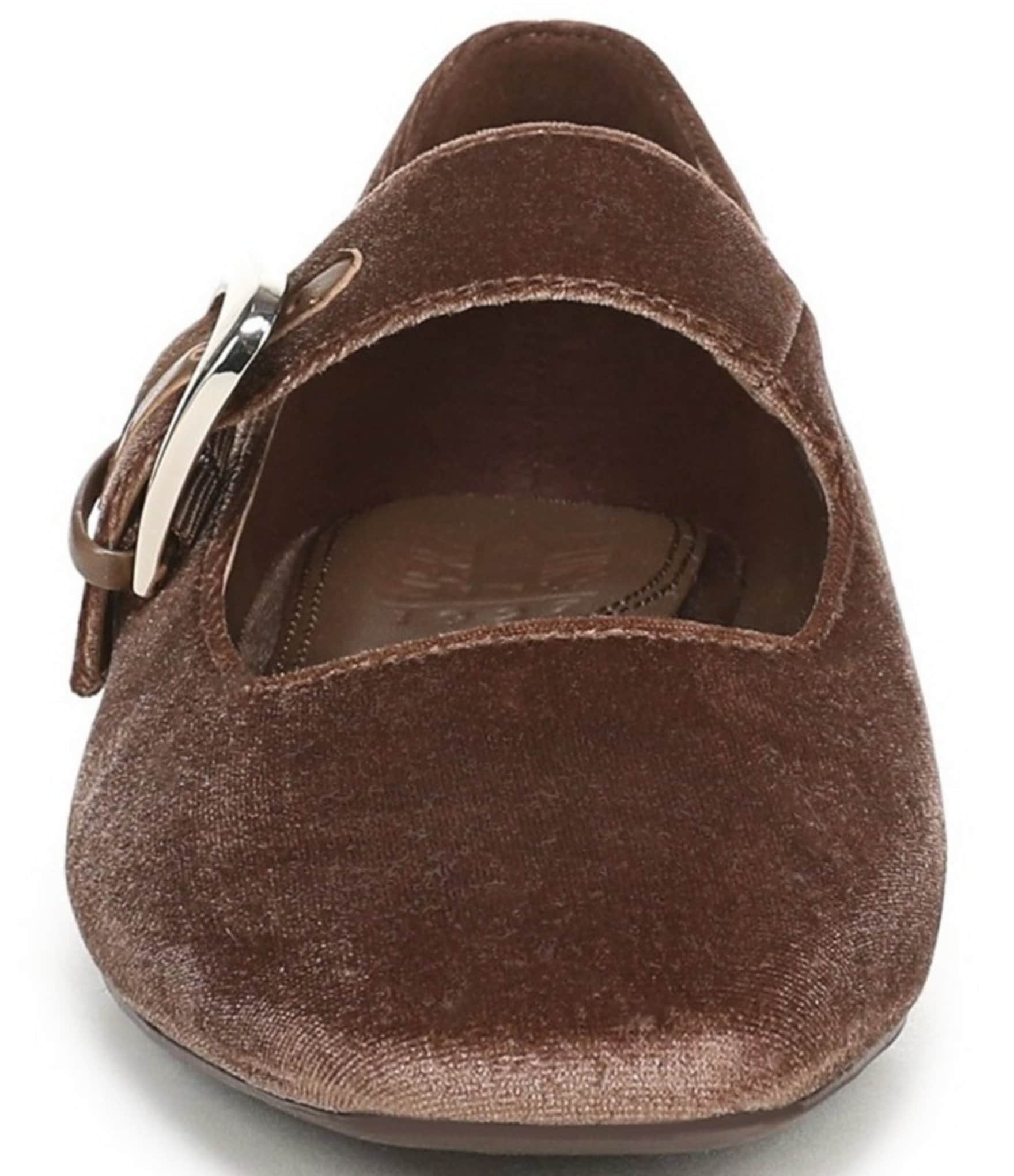 Naturalizer Cosmic Velvet Mary Jane Flats