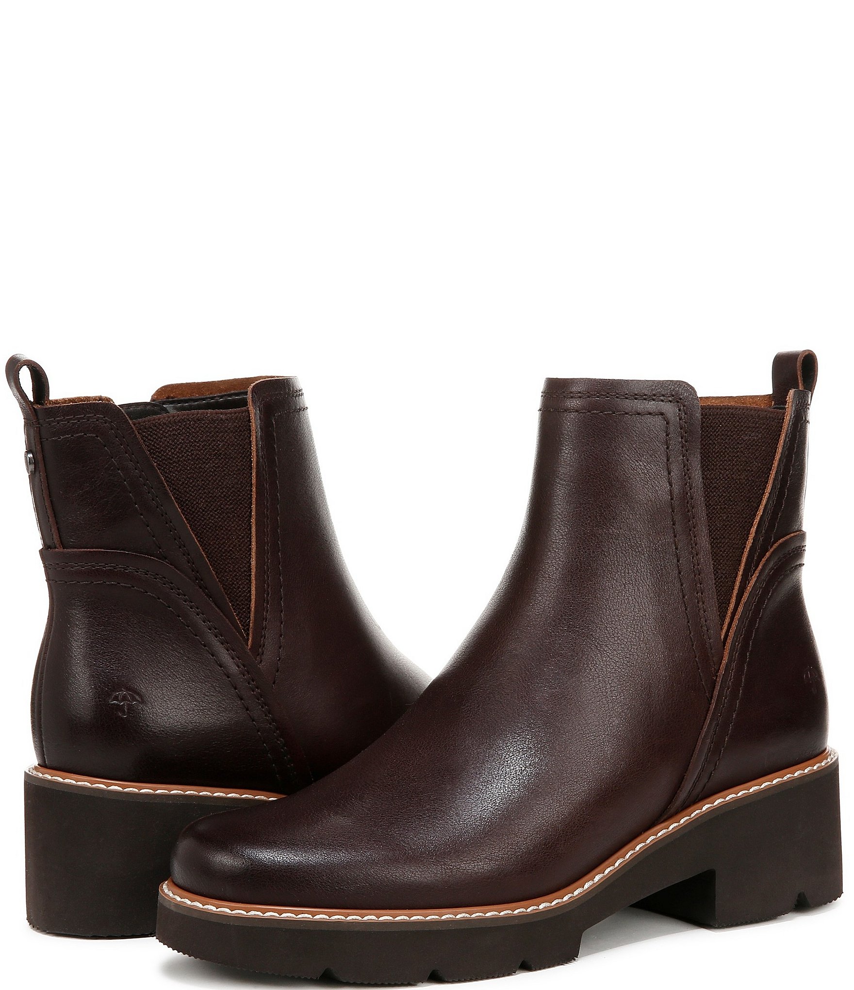 Naturalizer Darry Water Repellent Leather Booties