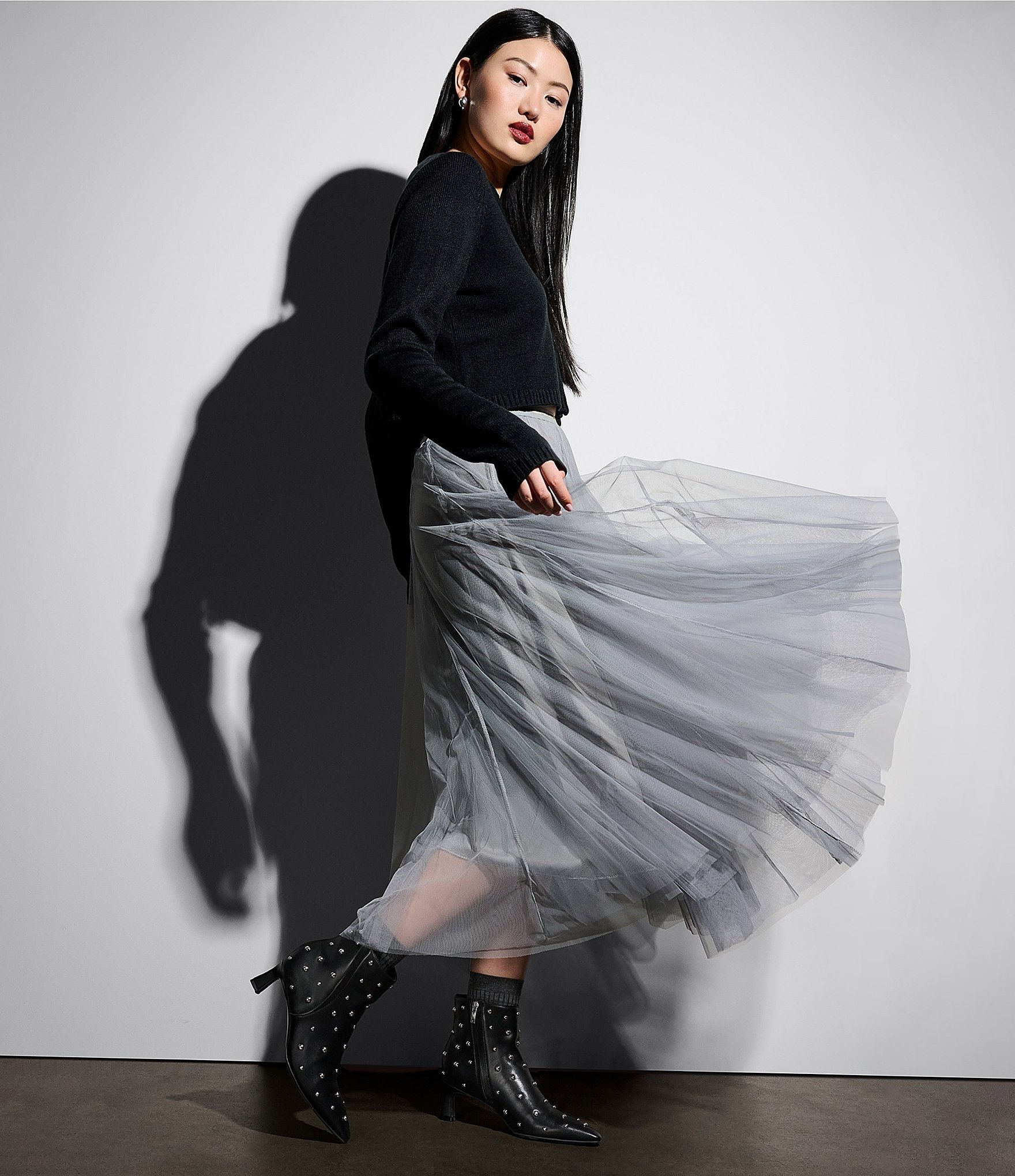 Naturalizer Deesha Suede Stud Booties