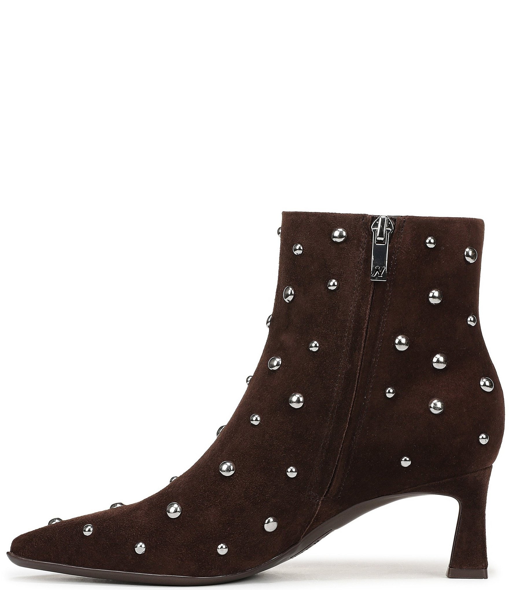 Naturalizer Deesha Suede Stud Booties