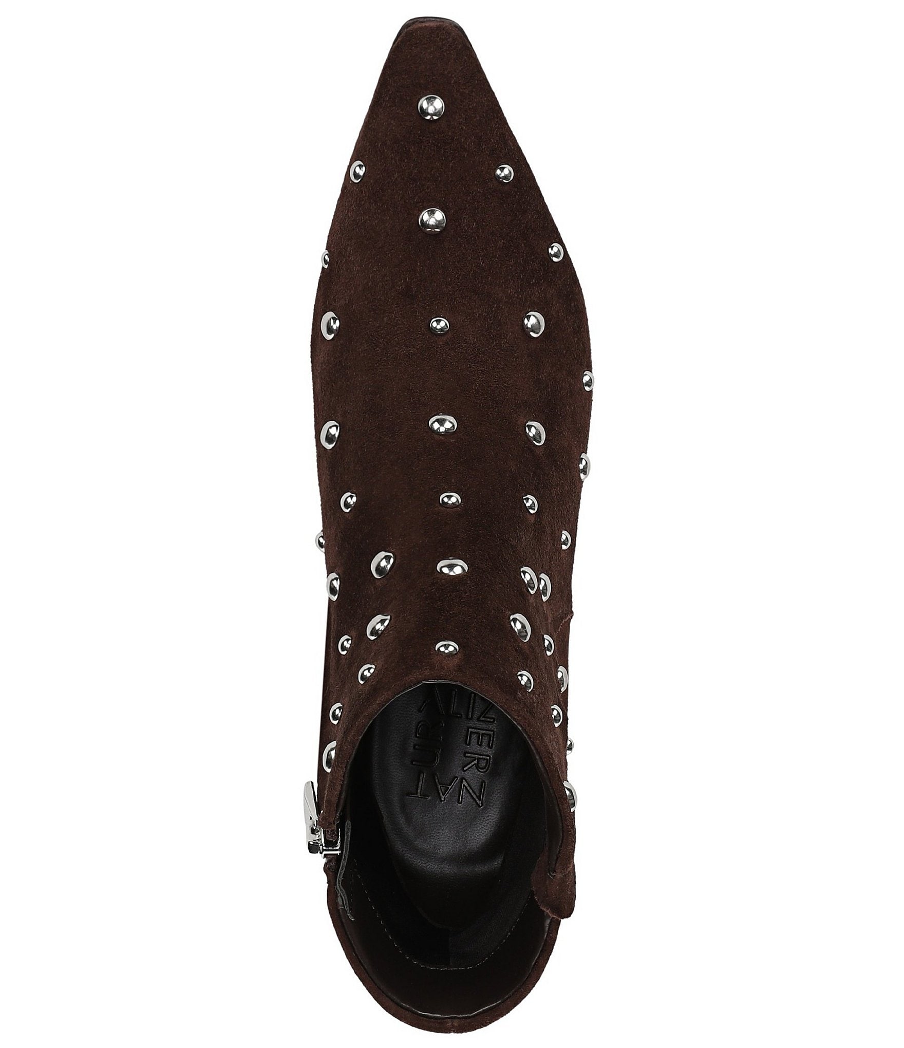 Naturalizer Deesha Suede Stud Booties