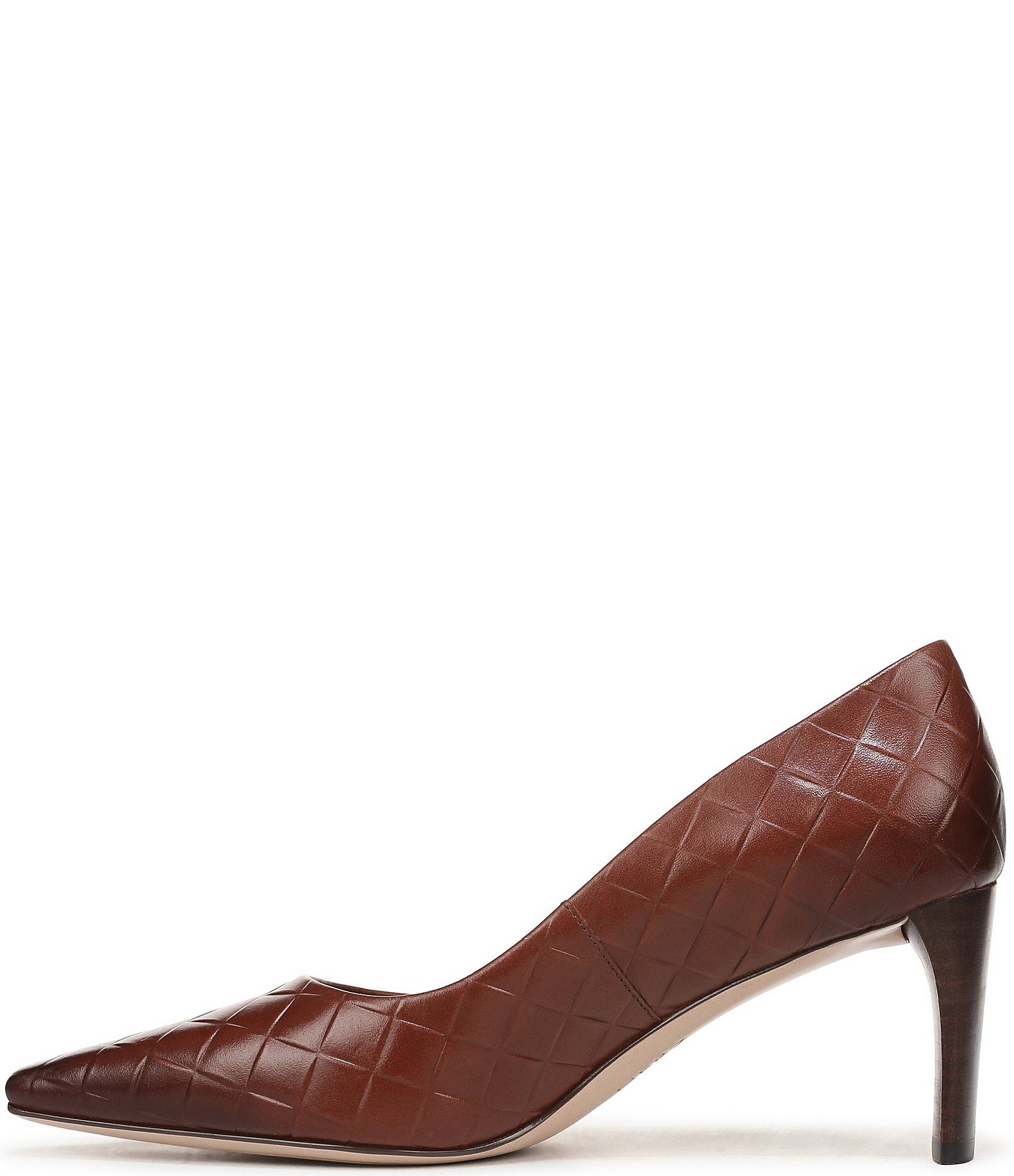 Naturalizer Estee Woven Leather Snip Toe Pumps
