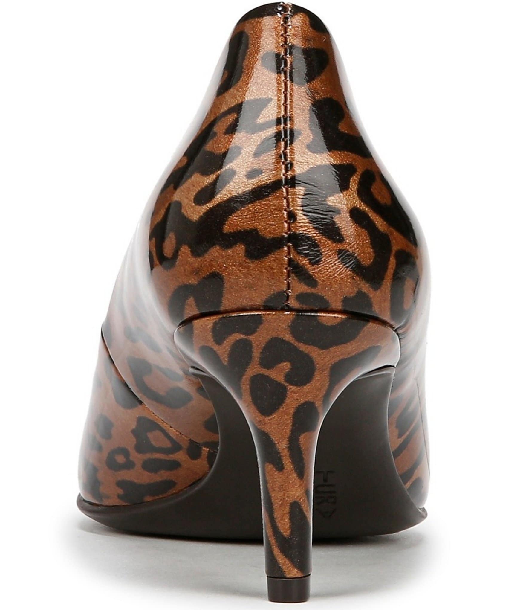 Naturalizer Everly Patent Leopard Print Pumps
