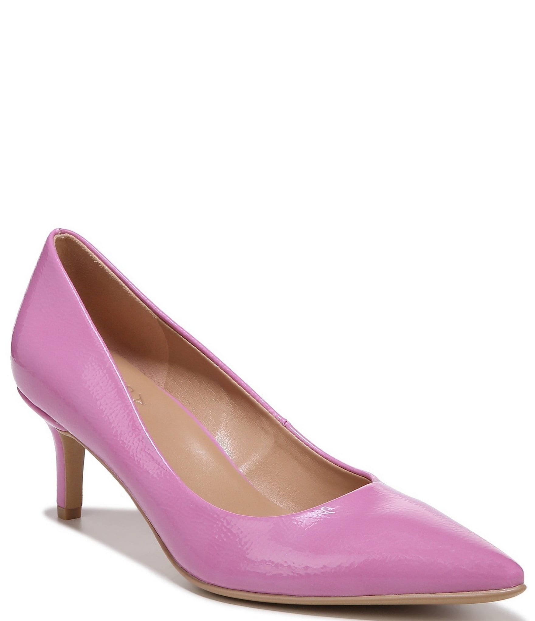 Naturalizer Everly Patent Leather Kitten Heel Pumps | Dillard's