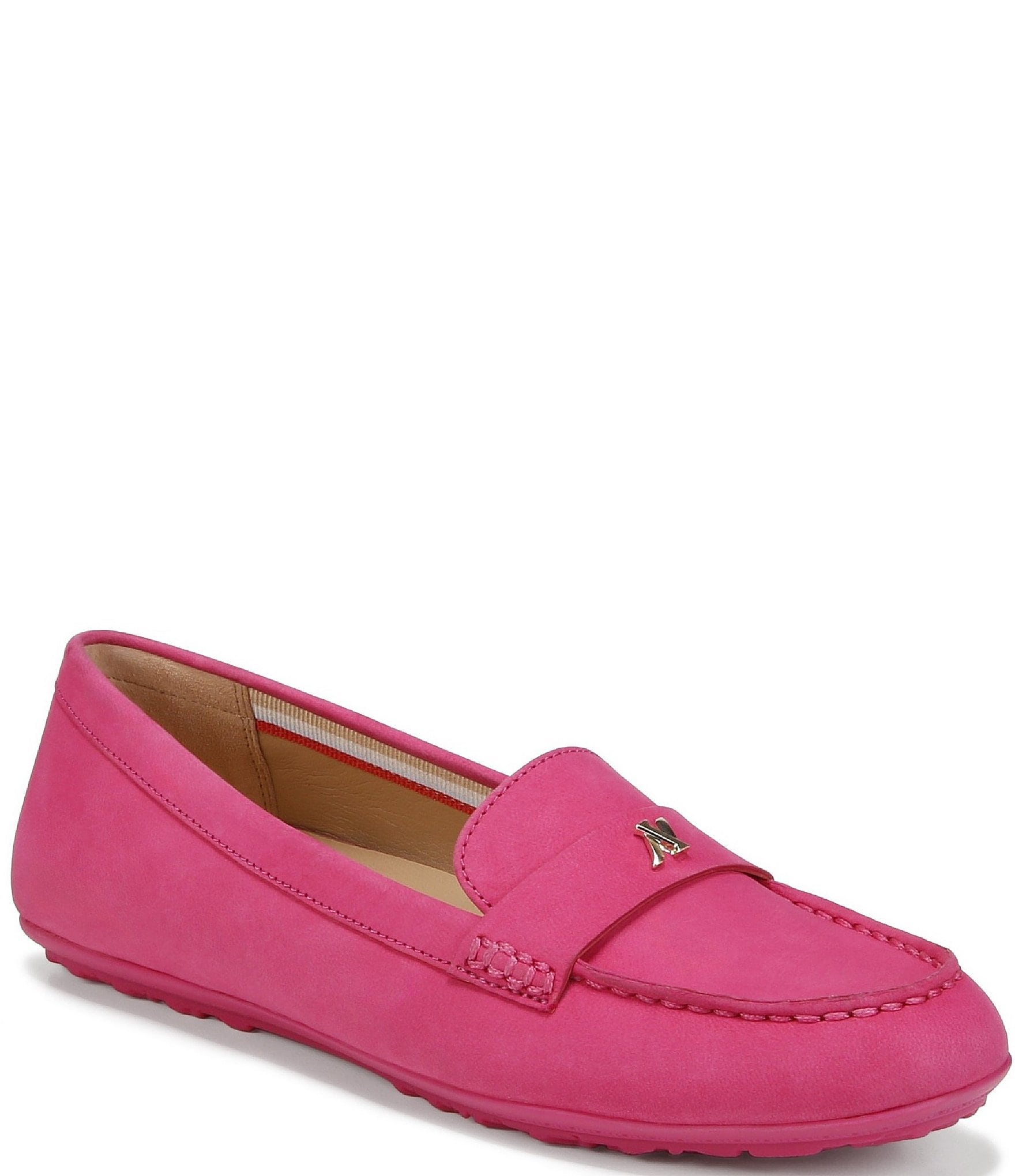 Naturalizer Evie Nubuck Loafers | Dillard's