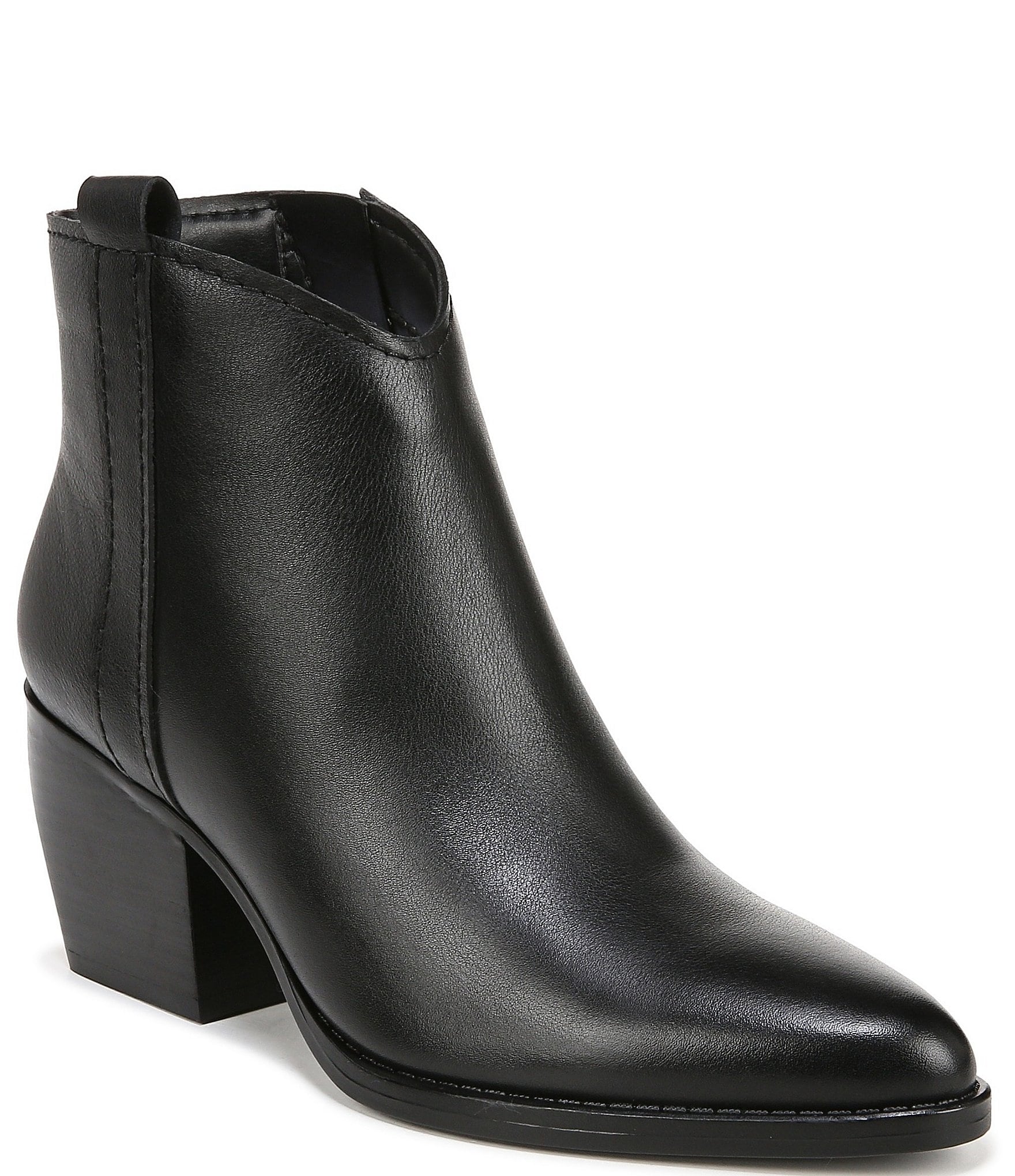 Naturalizer Fairmont Western Leather Booties | Dillard's