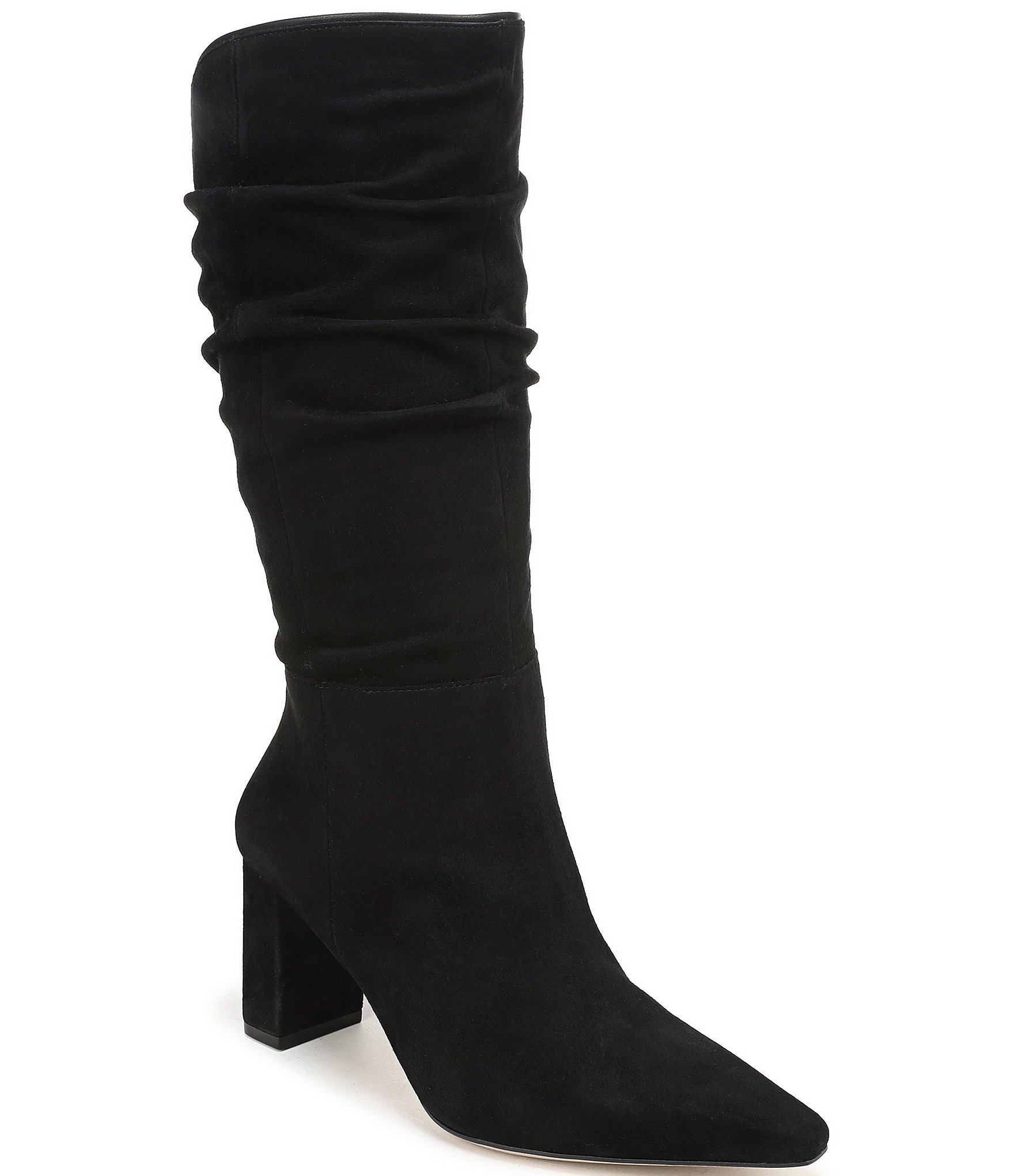 Naturalizer Fletcher Slouch Suede Dress Boots
