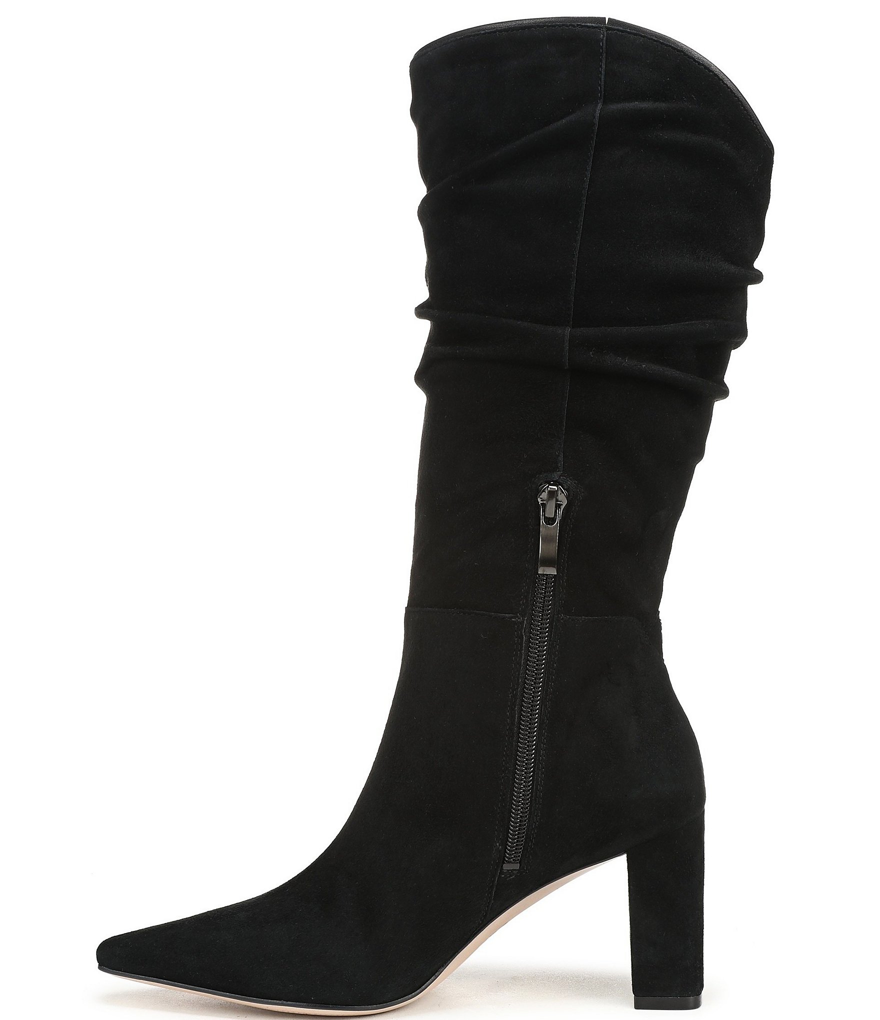 Naturalizer Fletcher Slouch Suede Dress Boots