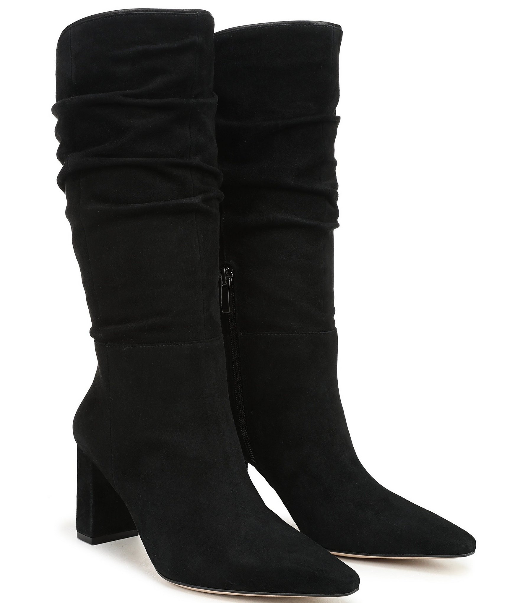 Naturalizer Fletcher Slouch Suede Dress Boots