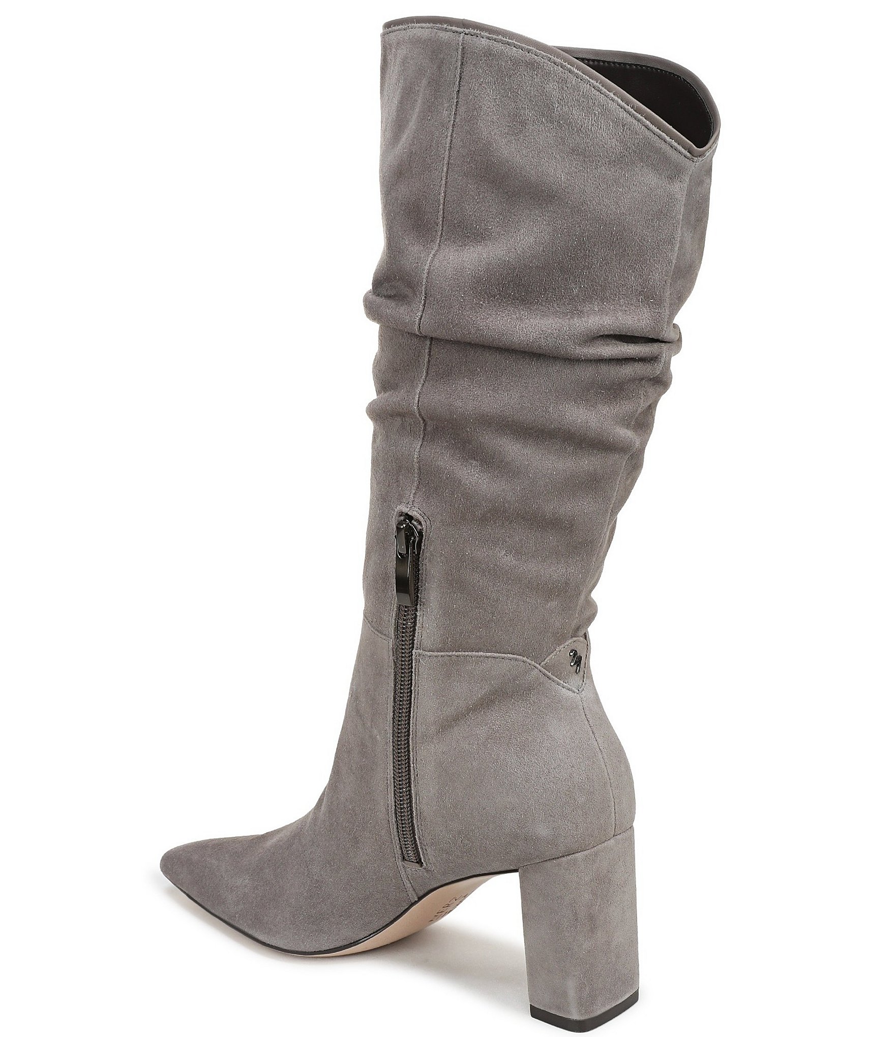 Naturalizer Fletcher Slouch Suede Dress Boots